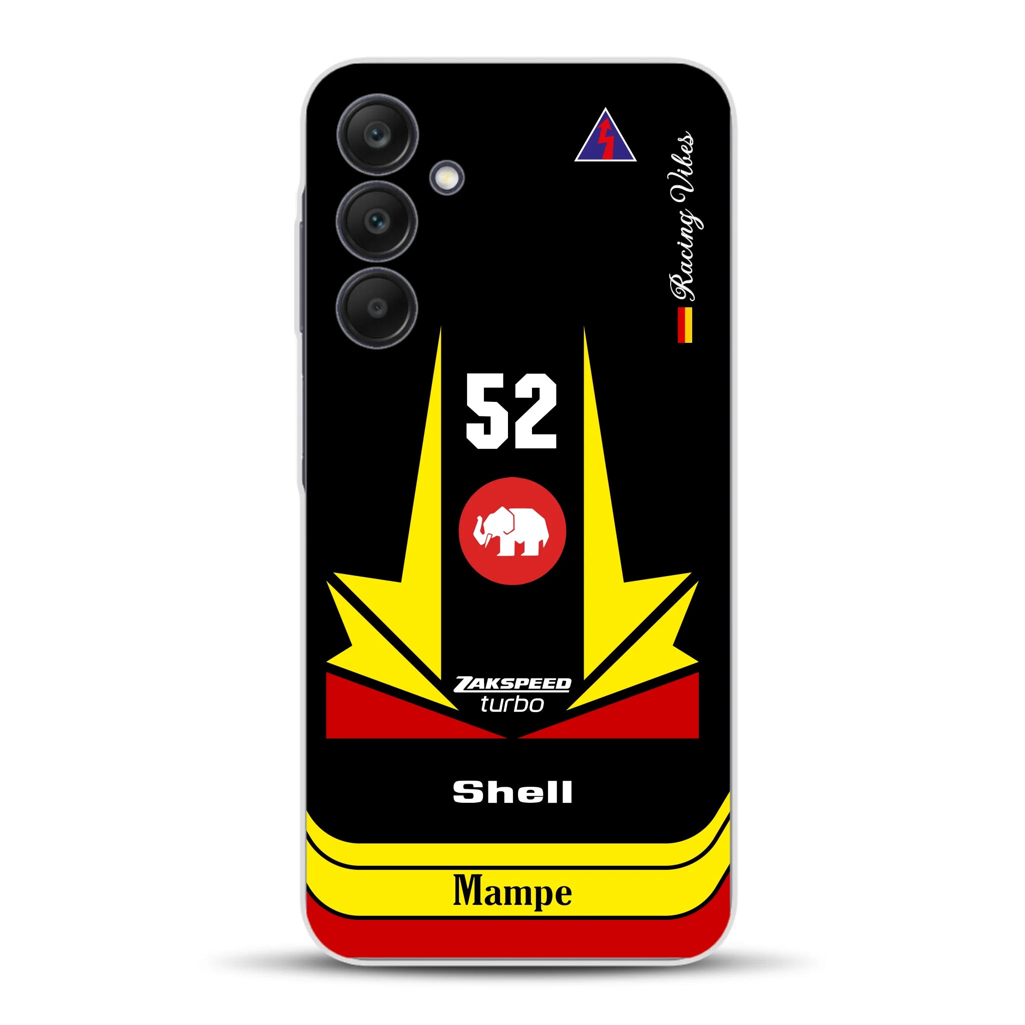 Ford Capri Turbo Gr. 5 DRM 1978 Hans Heyer Livery - Custodia per cellulare personalizzata per Samsung
