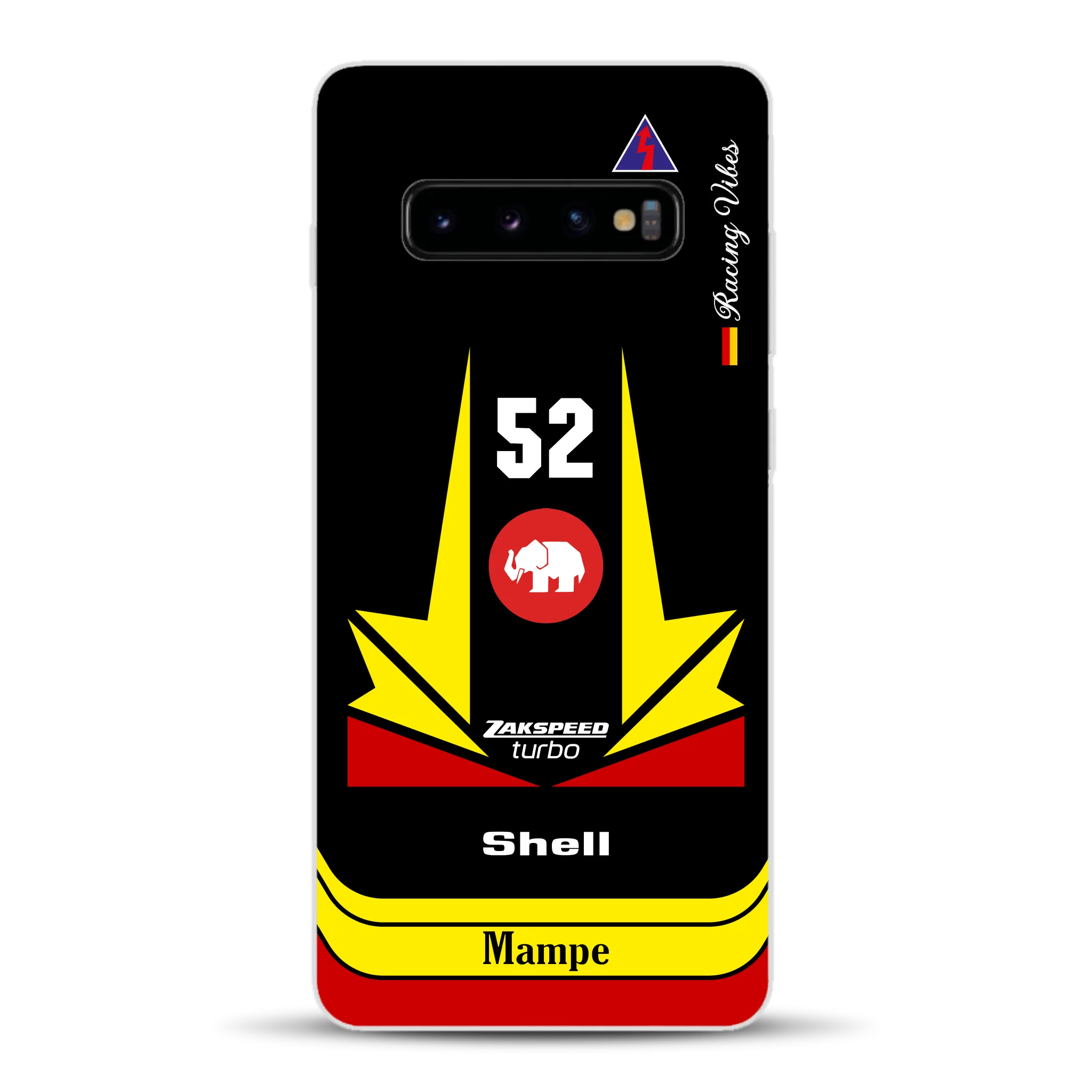 Ford Capri Turbo Gr. 5 DRM 1978 Hans Heyer Livery - Custodia per cellulare personalizzata per Samsung