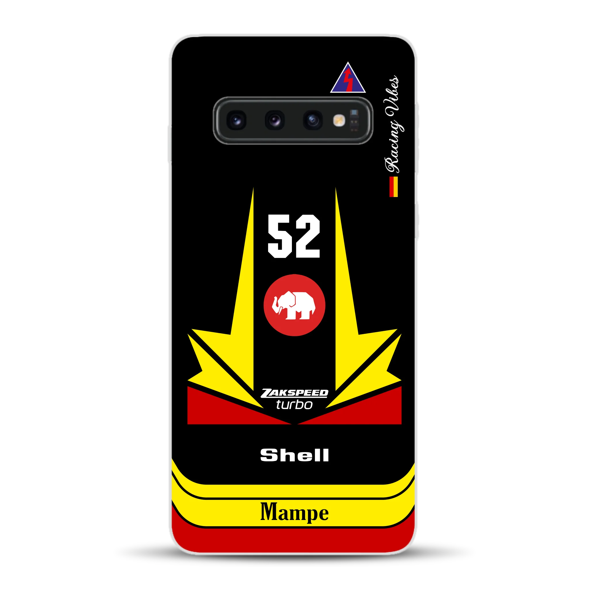 Ford Capri Turbo Gr. 5 DRM 1978 Hans Heyer Livery - Custodia per cellulare personalizzata per Samsung