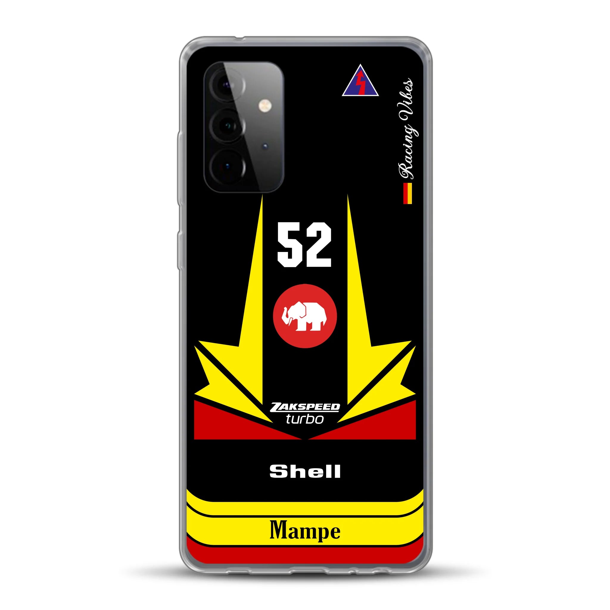 Ford Capri Turbo Gr. 5 DRM 1978 Hans Heyer Livery - Custodia per cellulare personalizzata per Samsung
