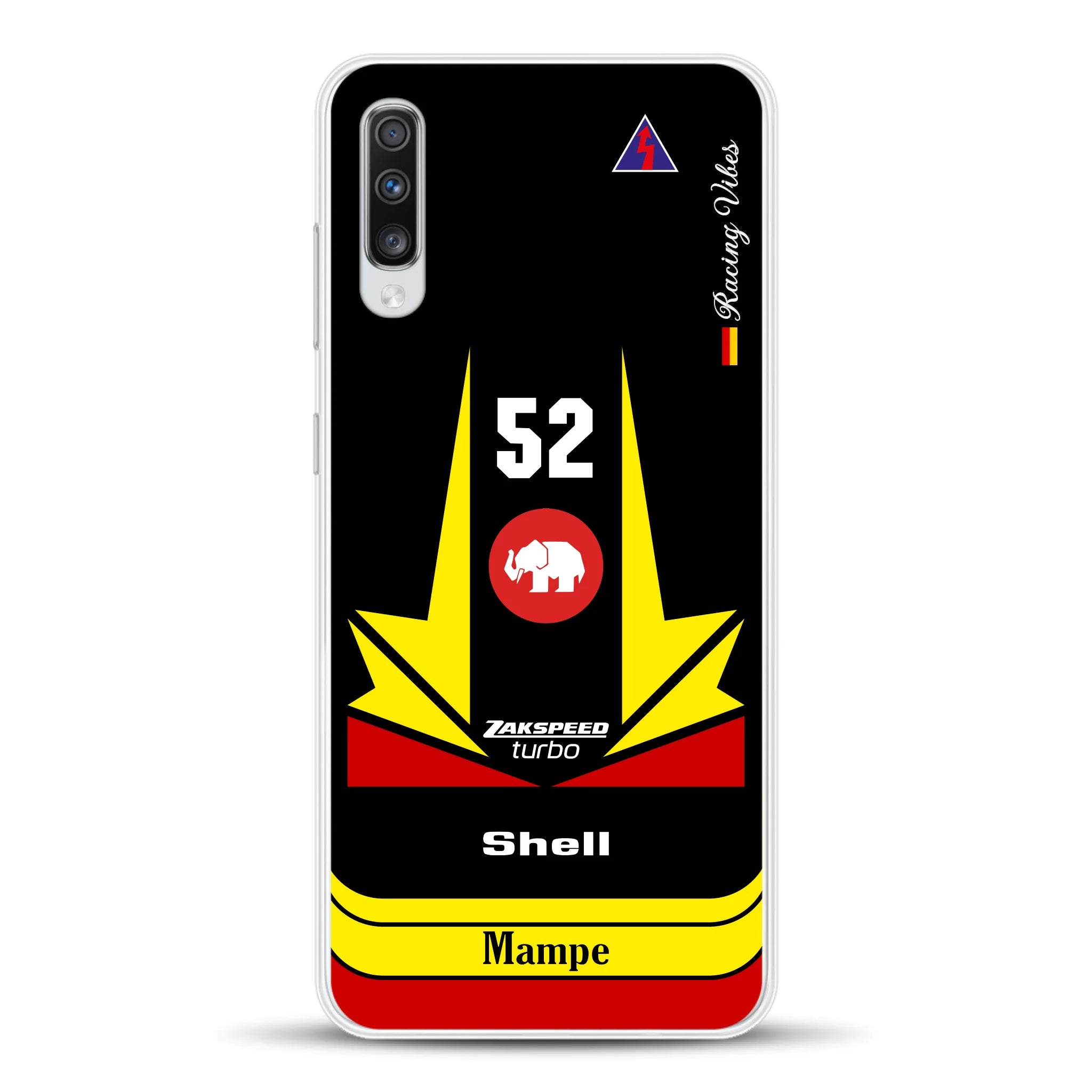 Ford Capri Turbo Gr. 5 DRM 1978 Hans Heyer Livery - Custodia per cellulare personalizzata per Samsung