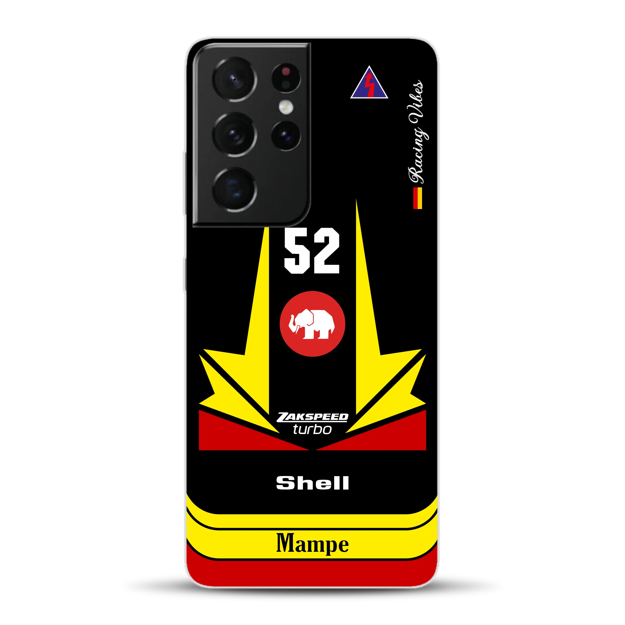 Ford Capri Turbo Gr. 5 DRM 1978 Hans Heyer Livery - Custodia per cellulare personalizzata per Samsung