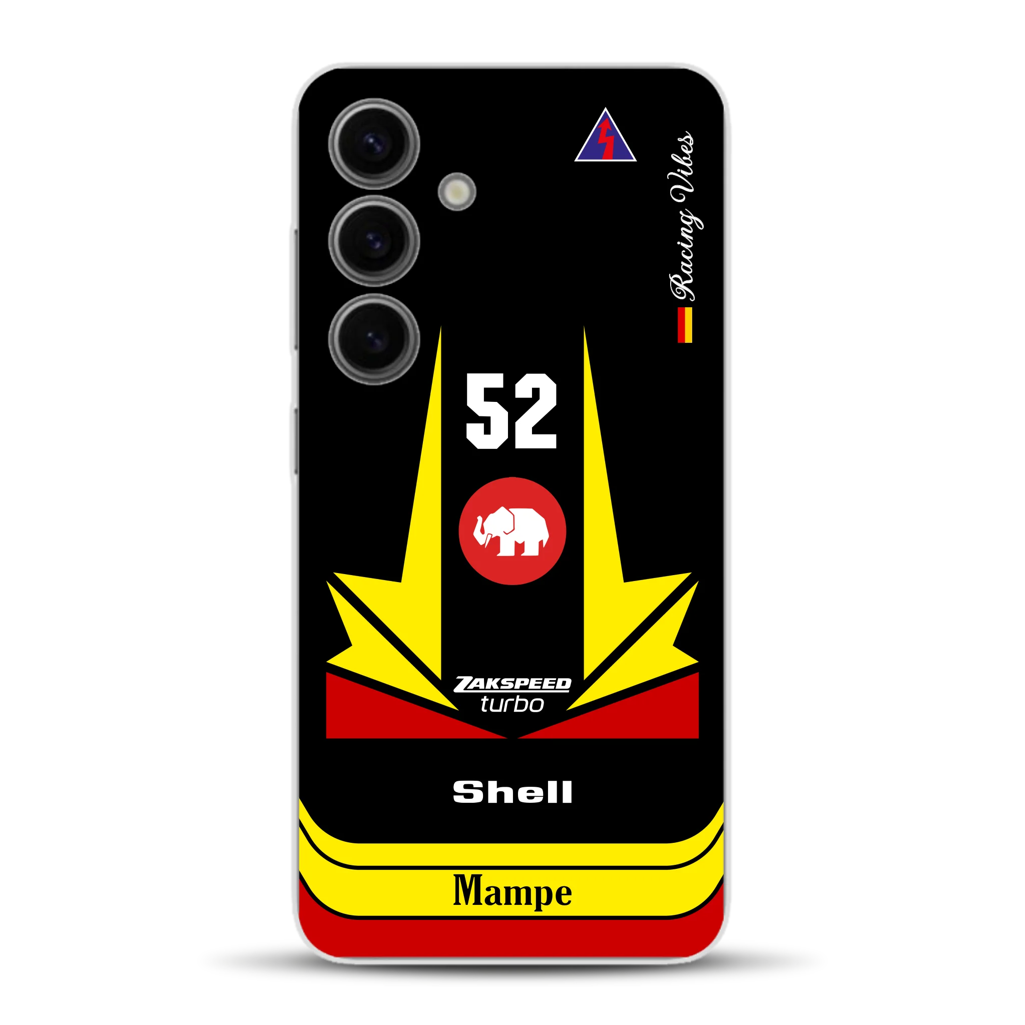 Ford Capri Turbo Gr. 5 DRM 1978 Hans Heyer Livery - Custodia per cellulare personalizzata per Samsung
