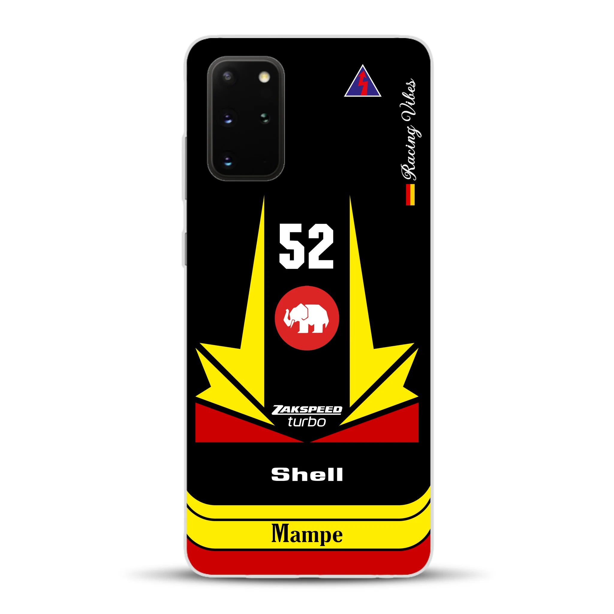 Ford Capri Turbo Gr. 5 DRM 1978 Hans Heyer Livery - Custodia per cellulare personalizzata per Samsung