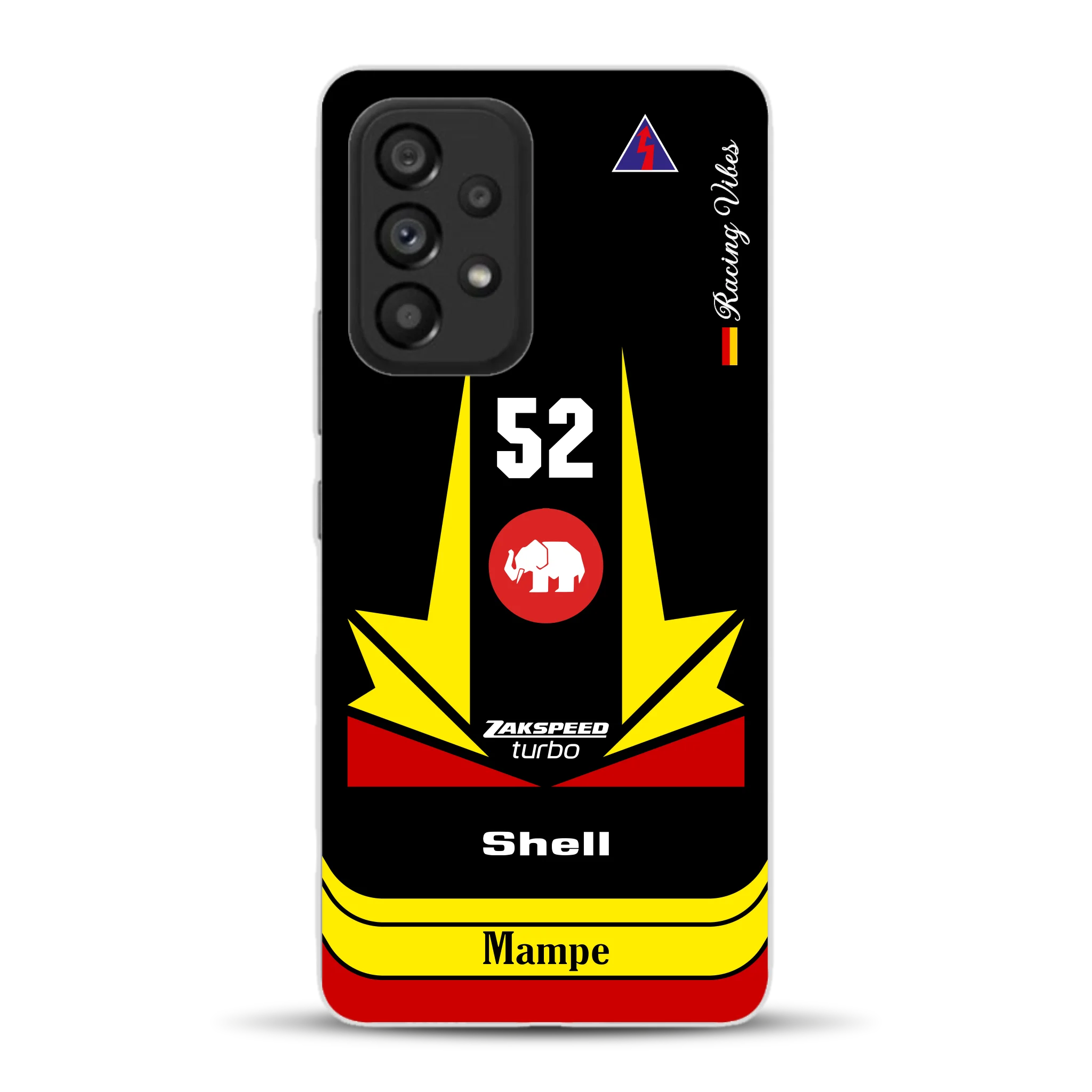 Ford Capri Turbo Gr. 5 DRM 1978 Hans Heyer Livery - Custodia per cellulare personalizzata per Samsung