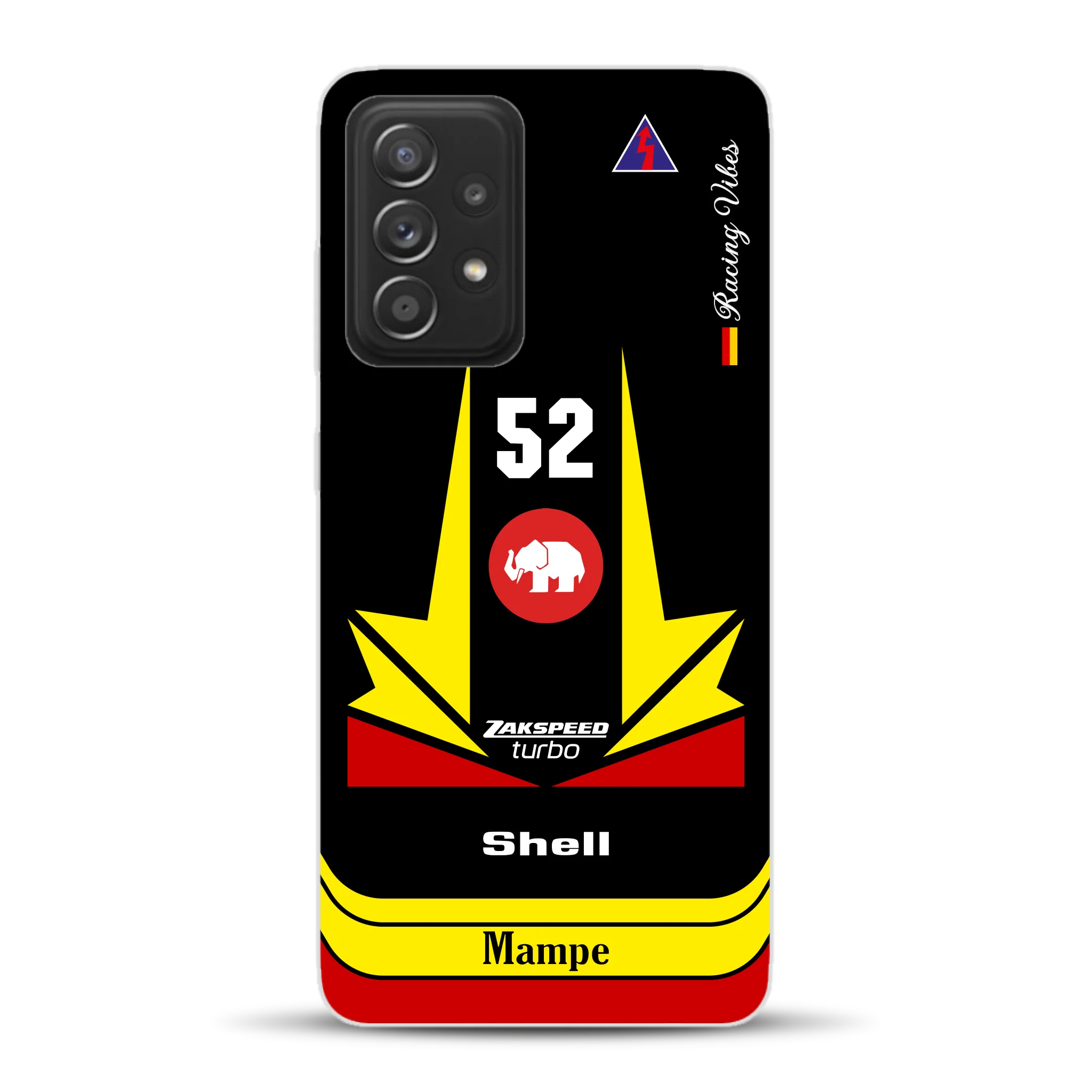 Ford Capri Turbo Gr. 5 DRM 1978 Hans Heyer Livery - Custodia per cellulare personalizzata per Samsung