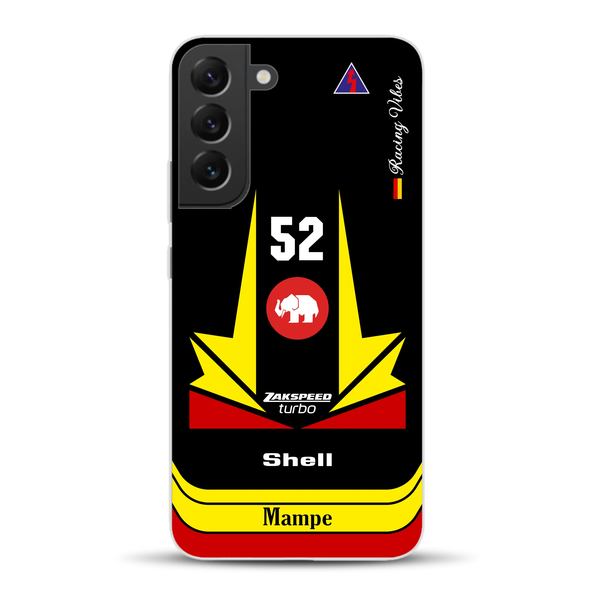 Ford Capri Turbo Gr. 5 DRM 1978 Hans Heyer Livery - Custodia per cellulare personalizzata per Samsung