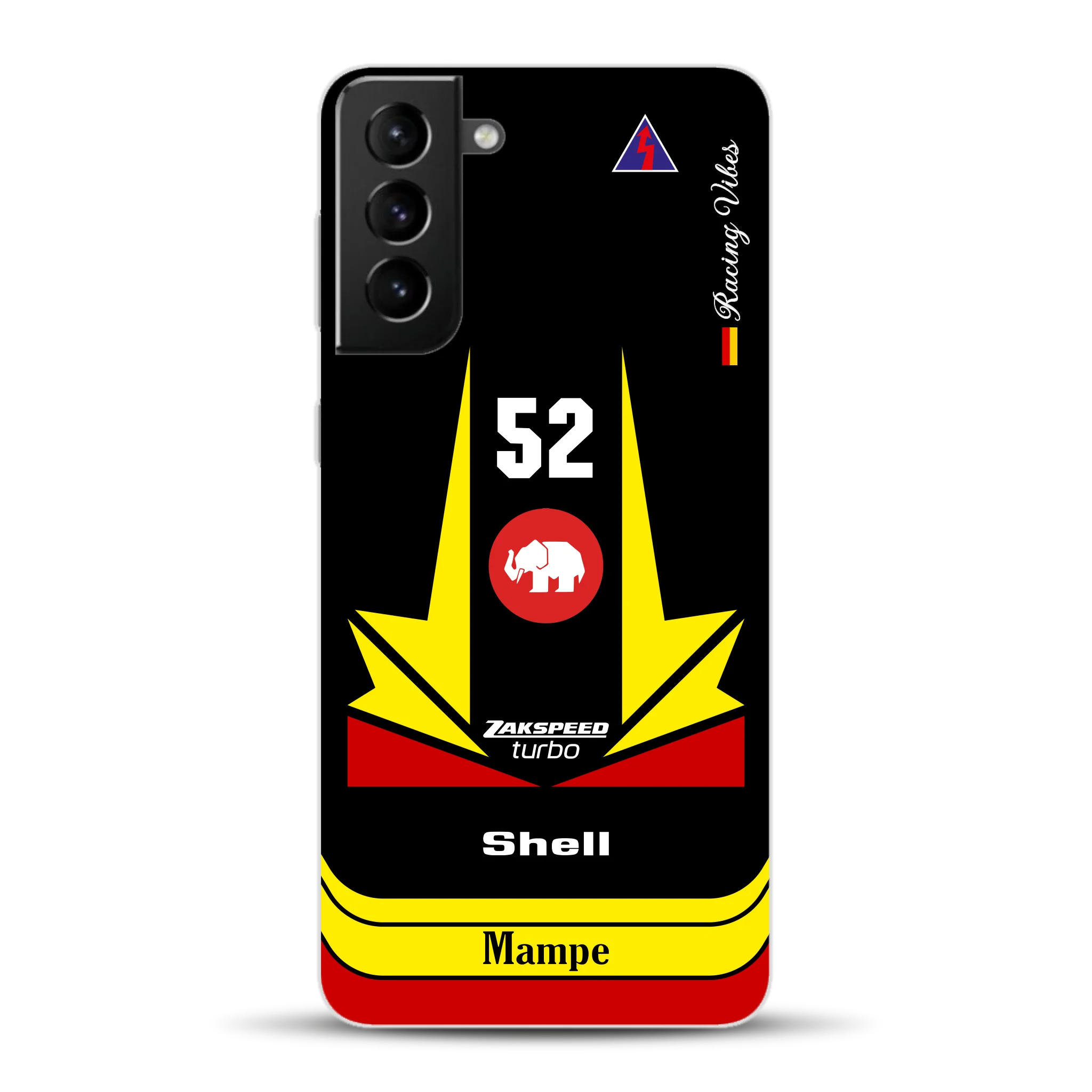 Ford Capri Turbo Gr. 5 DRM 1978 Hans Heyer Livery - Custodia per cellulare personalizzata per Samsung
