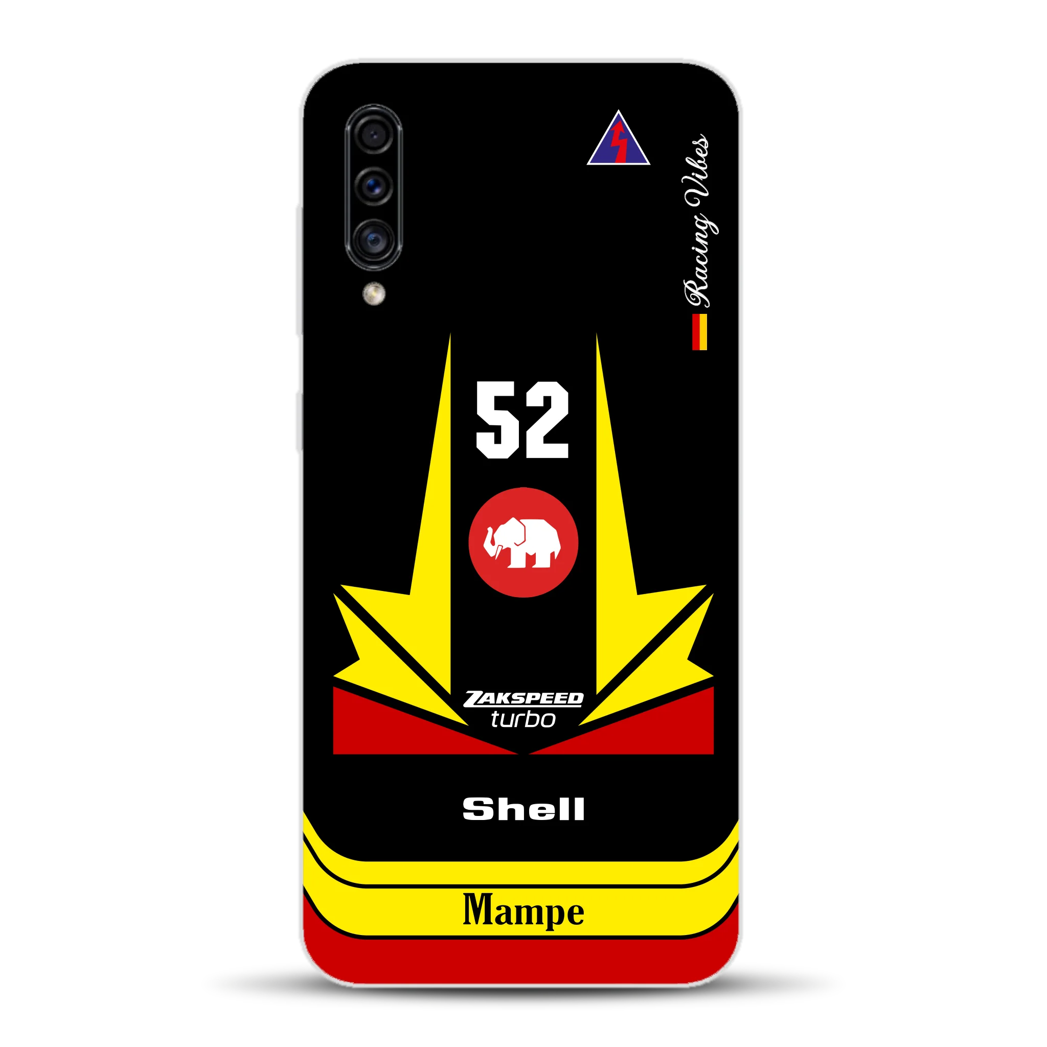 Ford Capri Turbo Gr. 5 DRM 1978 Hans Heyer Livery - Custodia per cellulare personalizzata per Samsung
