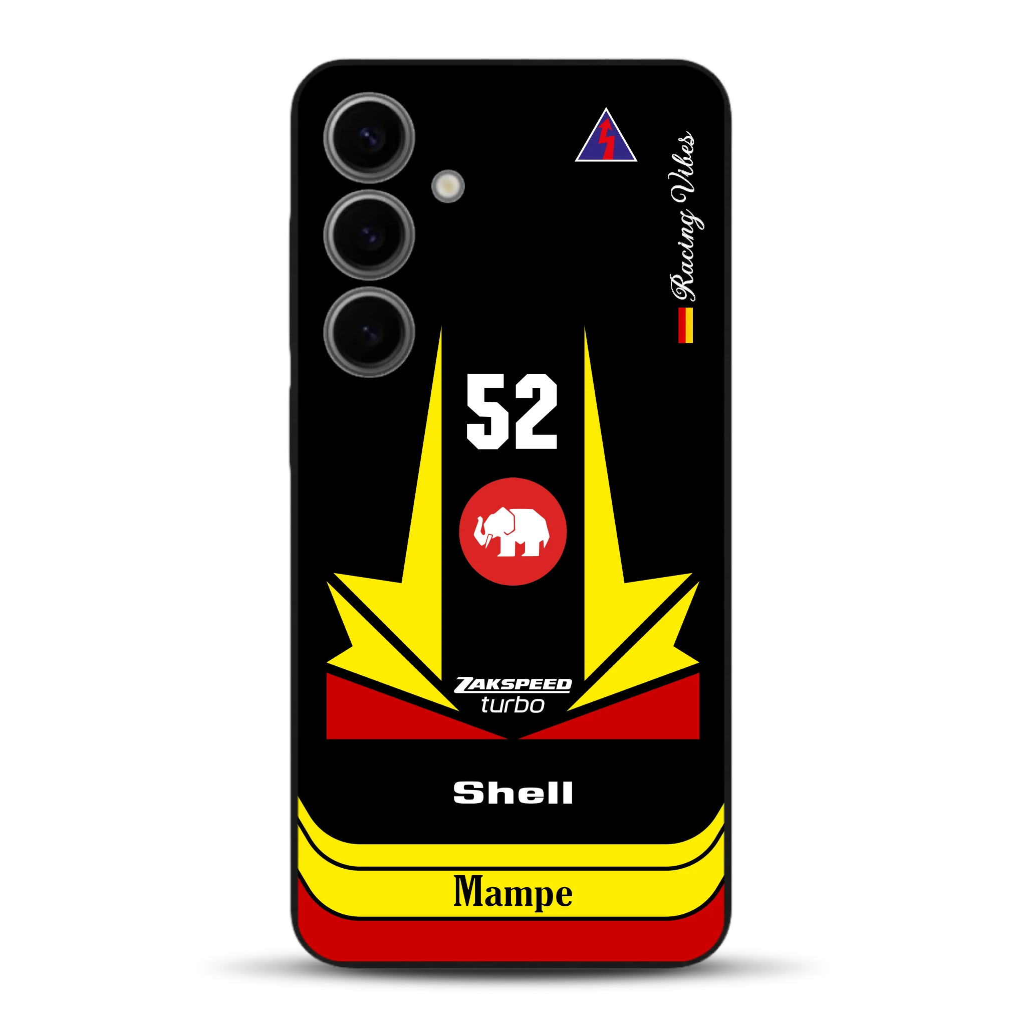 Ford Capri Turbo Gr. 5 DRM 1978 Hans Heyer Livery - Custodia per cellulare personalizzata per Samsung