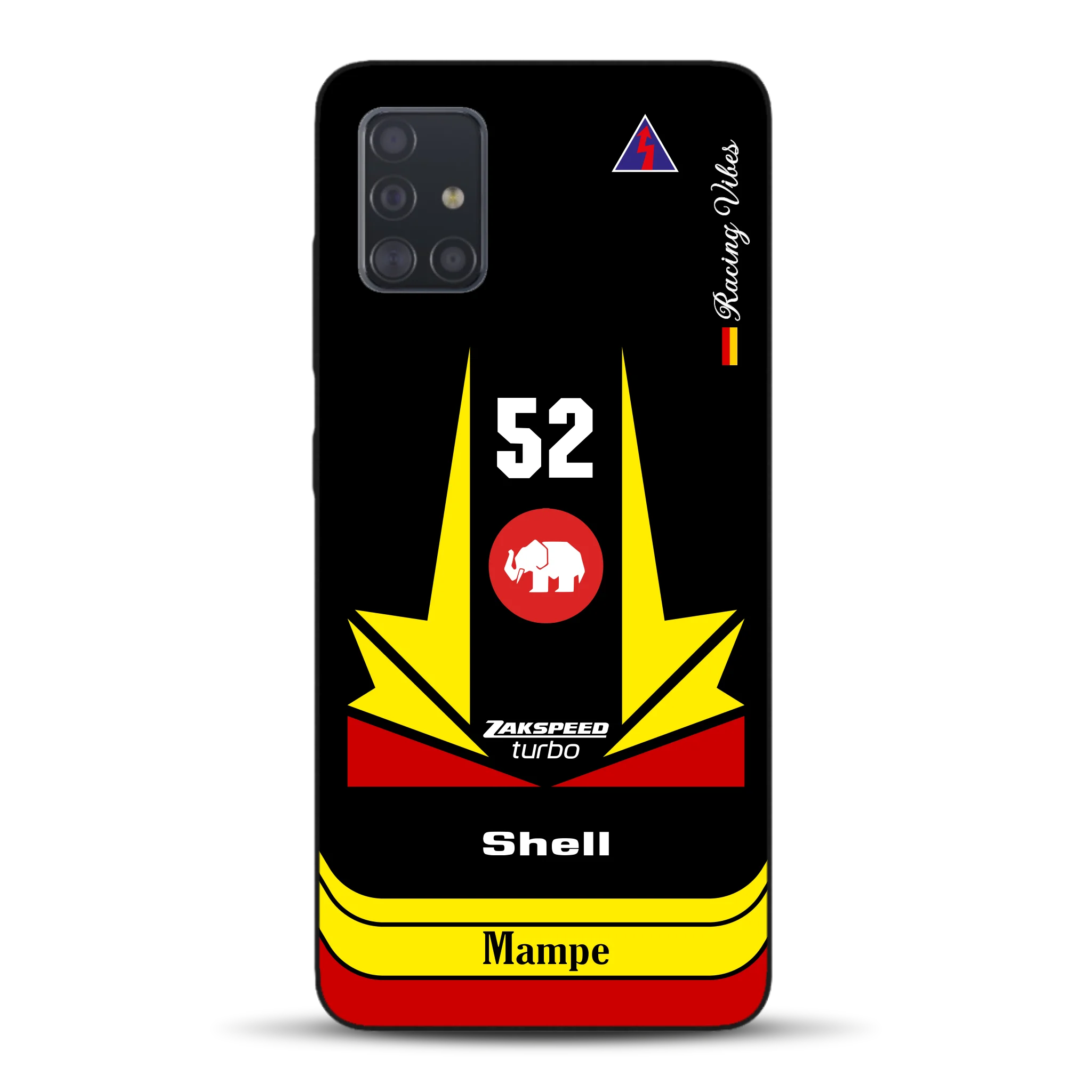 Ford Capri Turbo Gr. 5 DRM 1978 Hans Heyer Livery - Custodia per cellulare personalizzata per Samsung