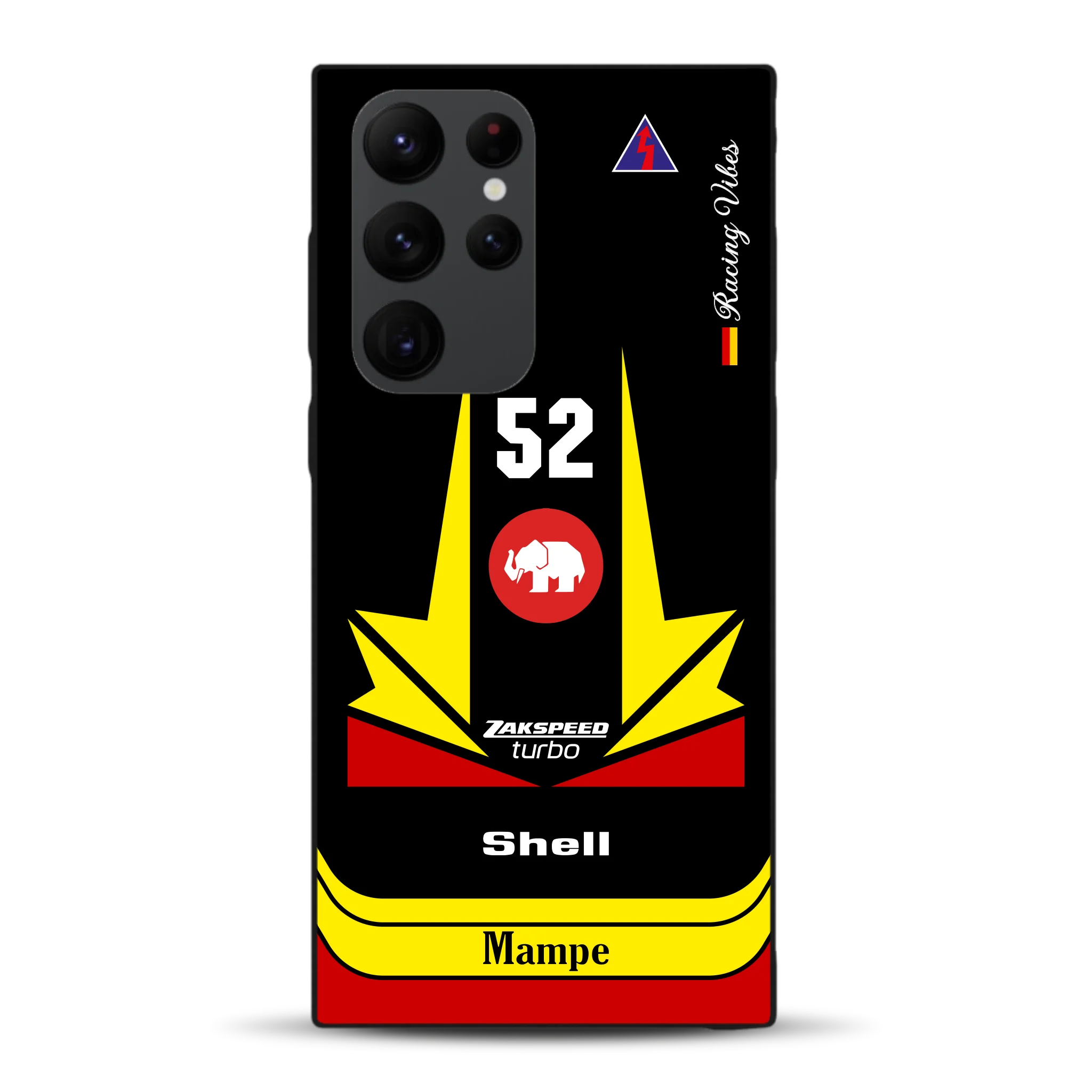 Ford Capri Turbo Gr. 5 DRM 1978 Hans Heyer Livery - Custodia per cellulare personalizzata per Samsung