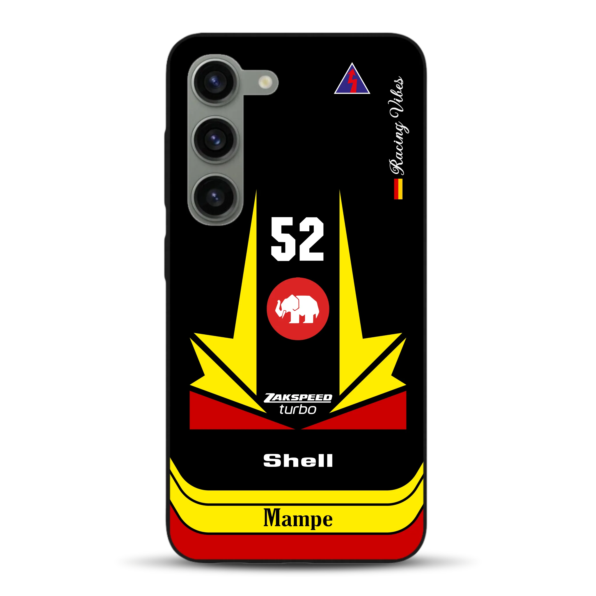 Ford Capri Turbo Gr. 5 DRM 1978 Hans Heyer Livery - Custodia per cellulare personalizzata per Samsung