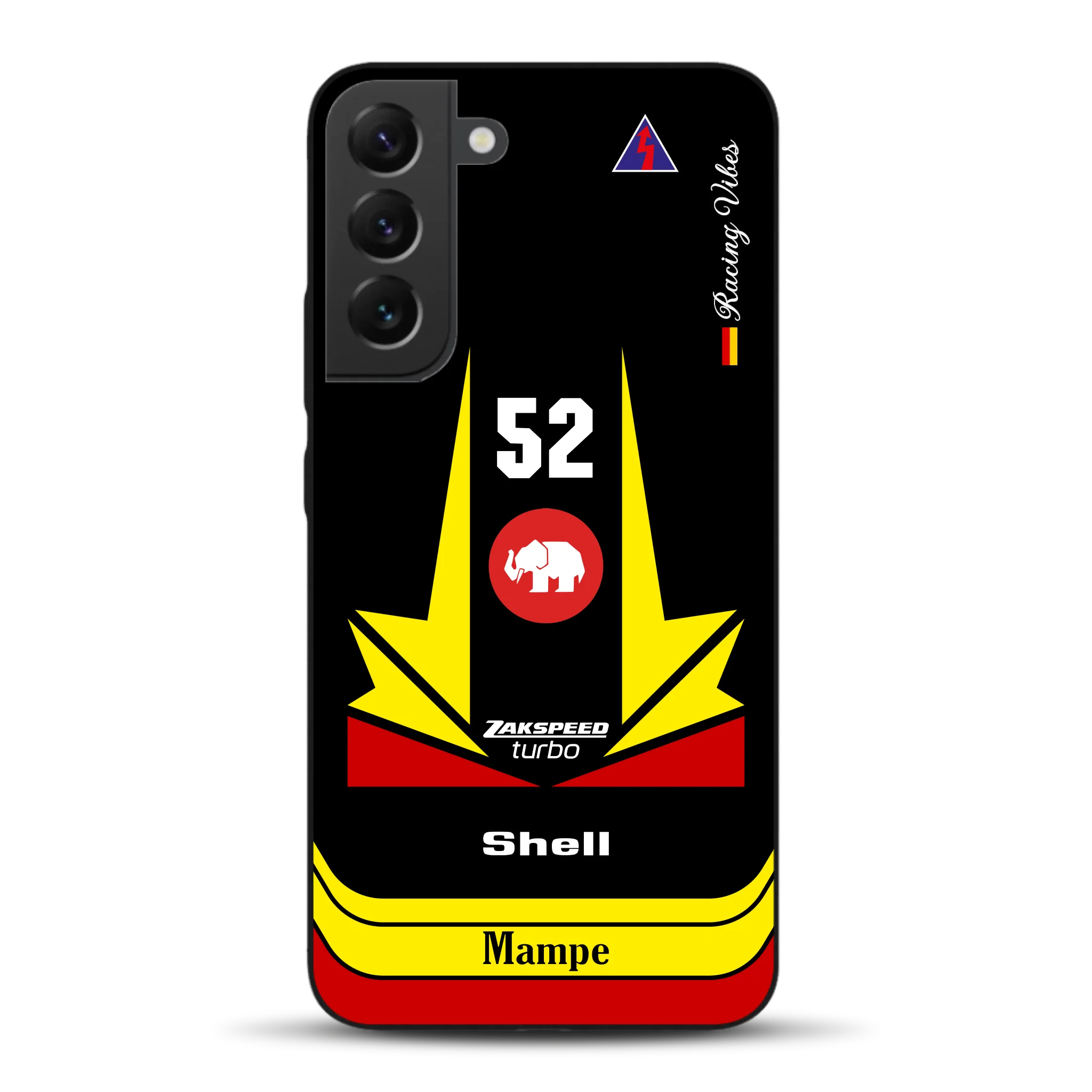 Ford Capri Turbo Gr. 5 DRM 1978 Hans Heyer Livery - Custodia per cellulare personalizzata per Samsung