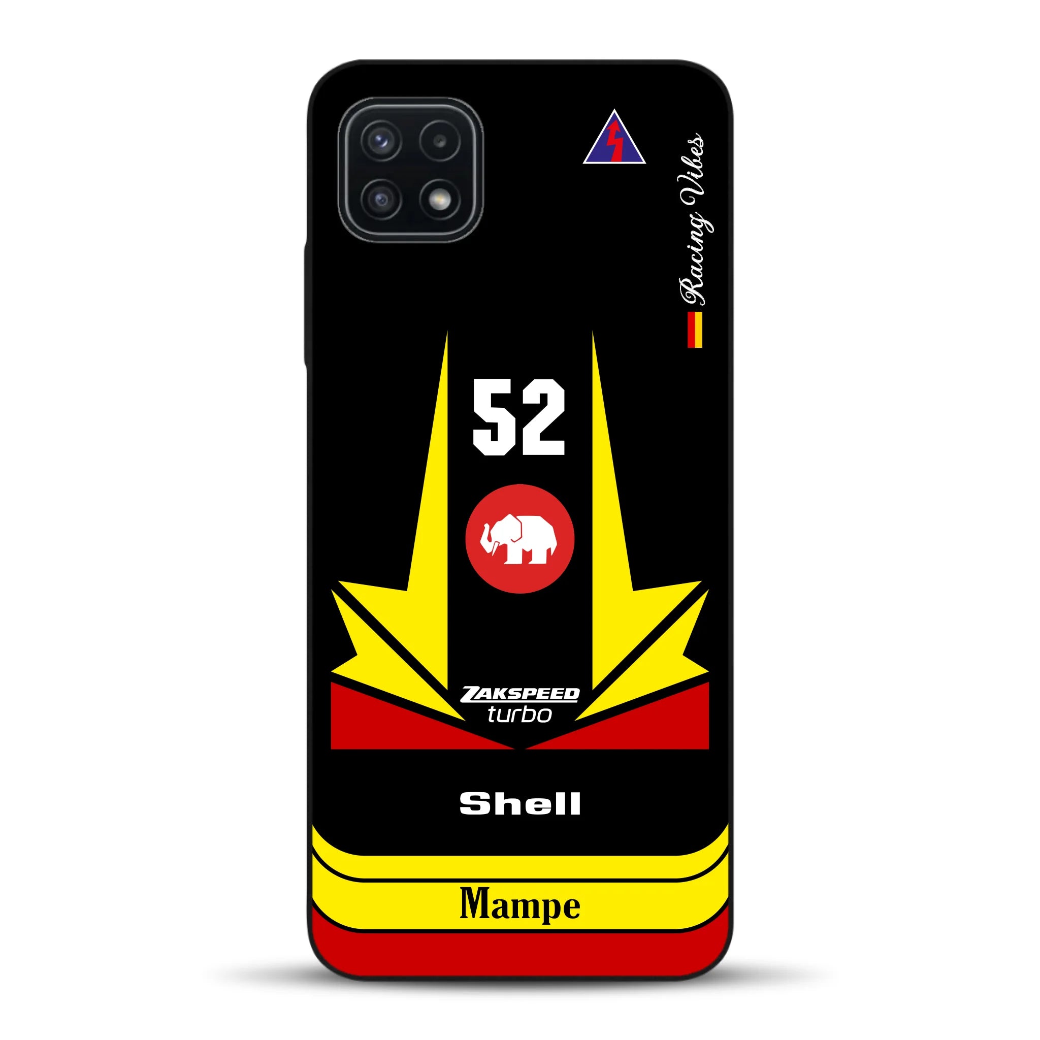 Ford Capri Turbo Gr. 5 DRM 1978 Hans Heyer Livery - Custodia per cellulare personalizzata per Samsung