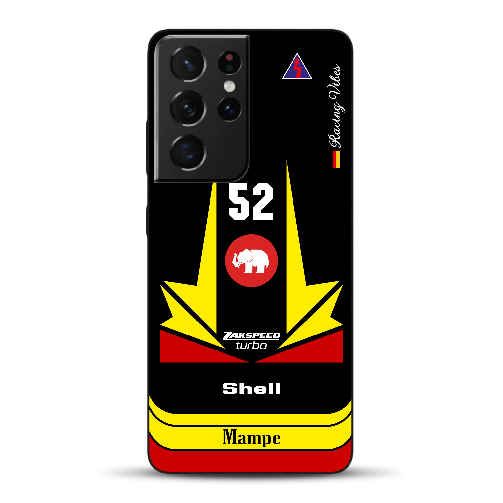 Ford Capri Turbo Gr. 5 DRM 1978 Hans Heyer Livery - Custodia per cellulare personalizzata per Samsung