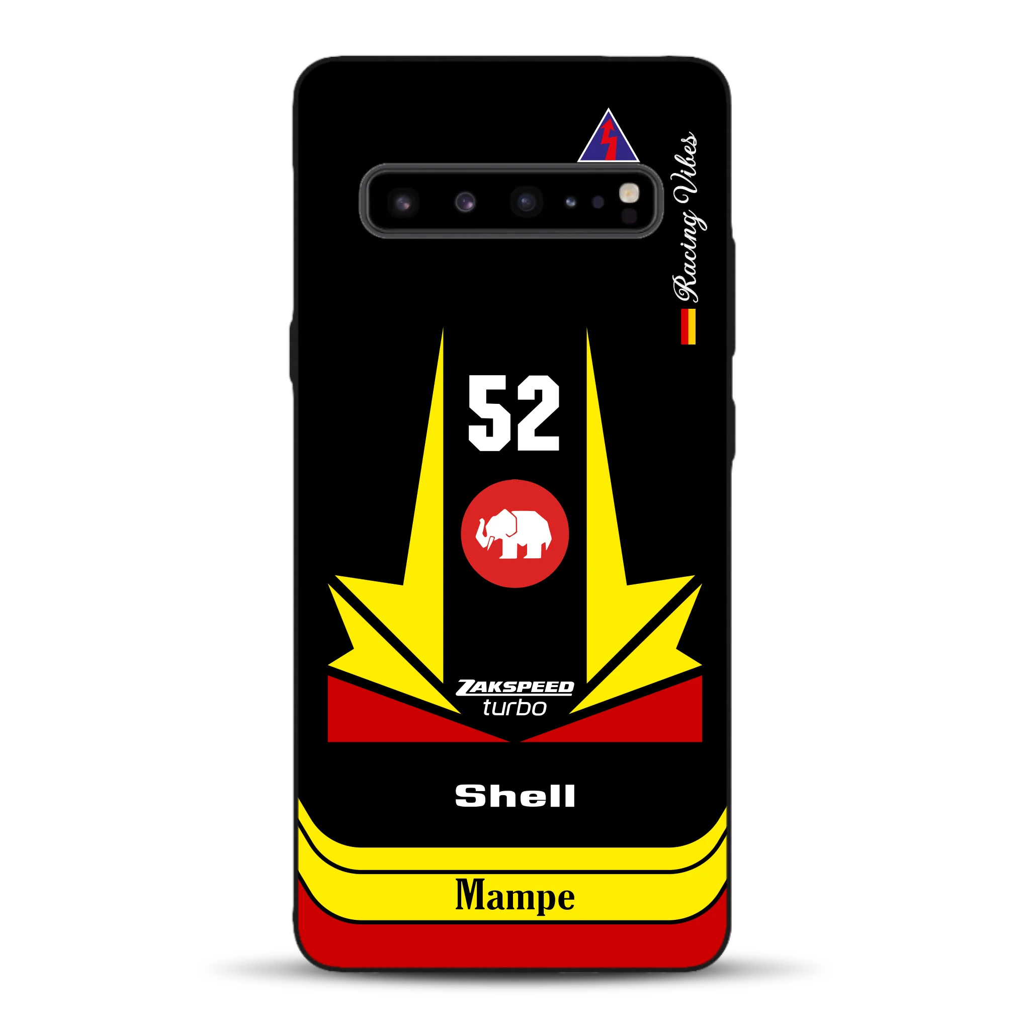 Ford Capri Turbo Gr. 5 DRM 1978 Hans Heyer Livery - Custodia per cellulare personalizzata per Samsung