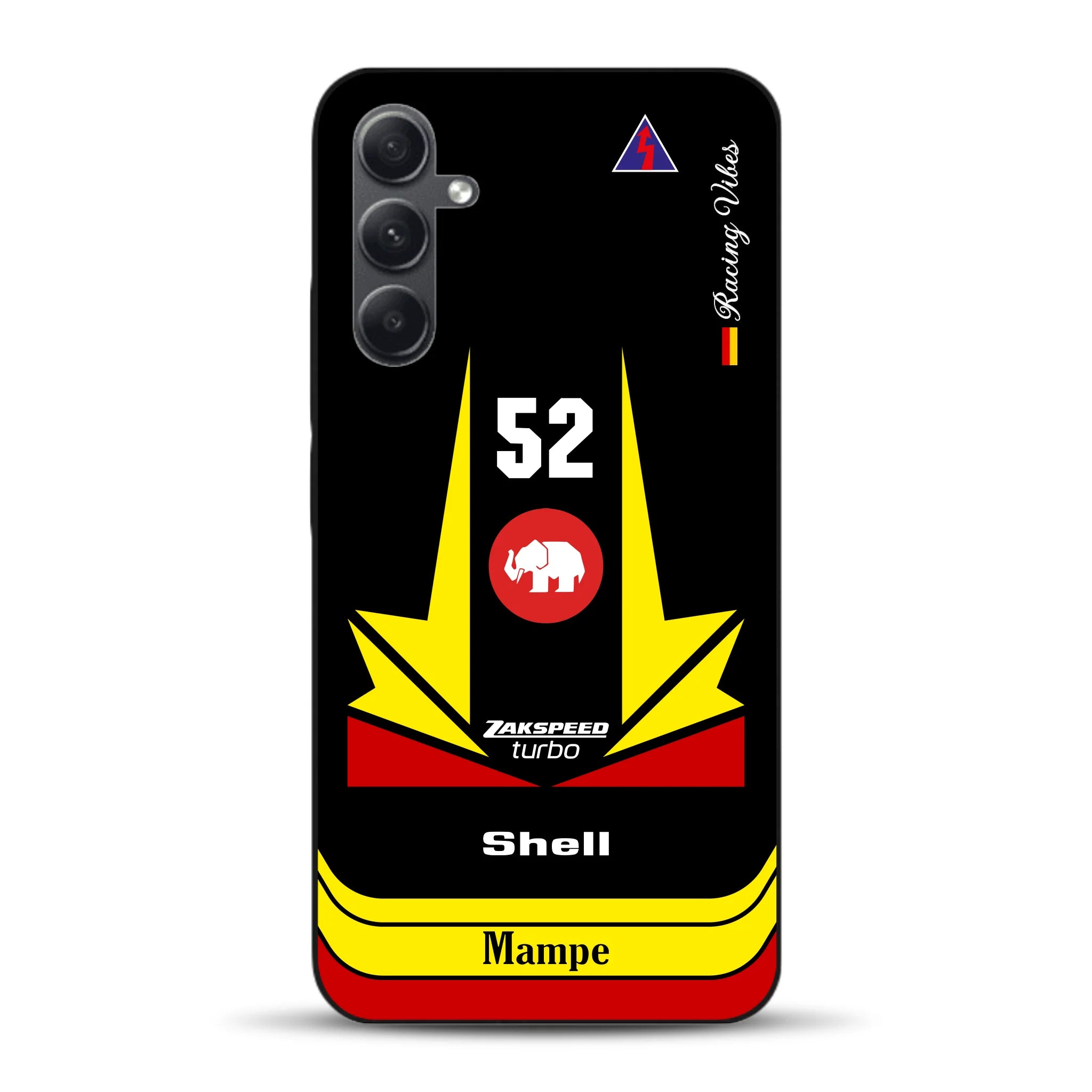 Ford Capri Turbo Gr. 5 DRM 1978 Hans Heyer Livery - Custodia per cellulare personalizzata per Samsung