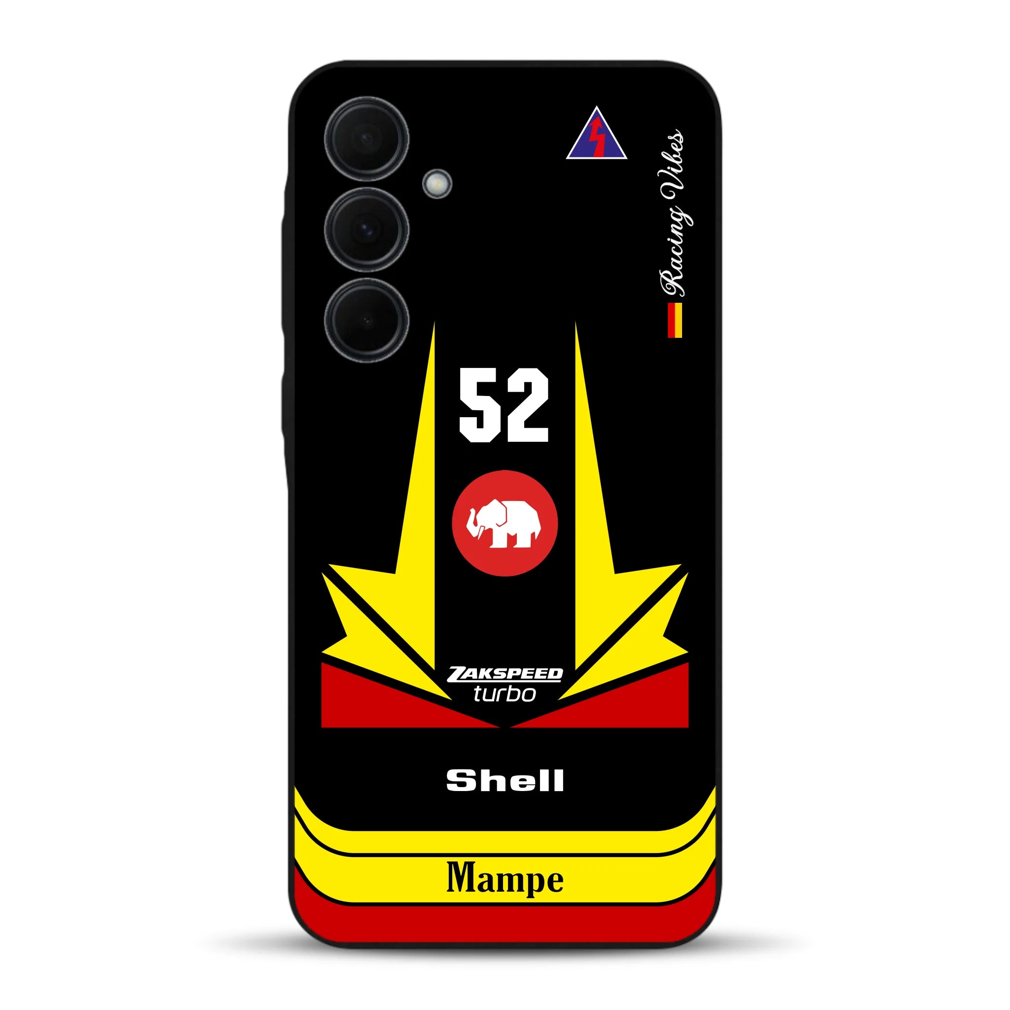 Ford Capri Turbo Gr. 5 DRM 1978 Hans Heyer Livery - Custodia per cellulare personalizzata per Samsung