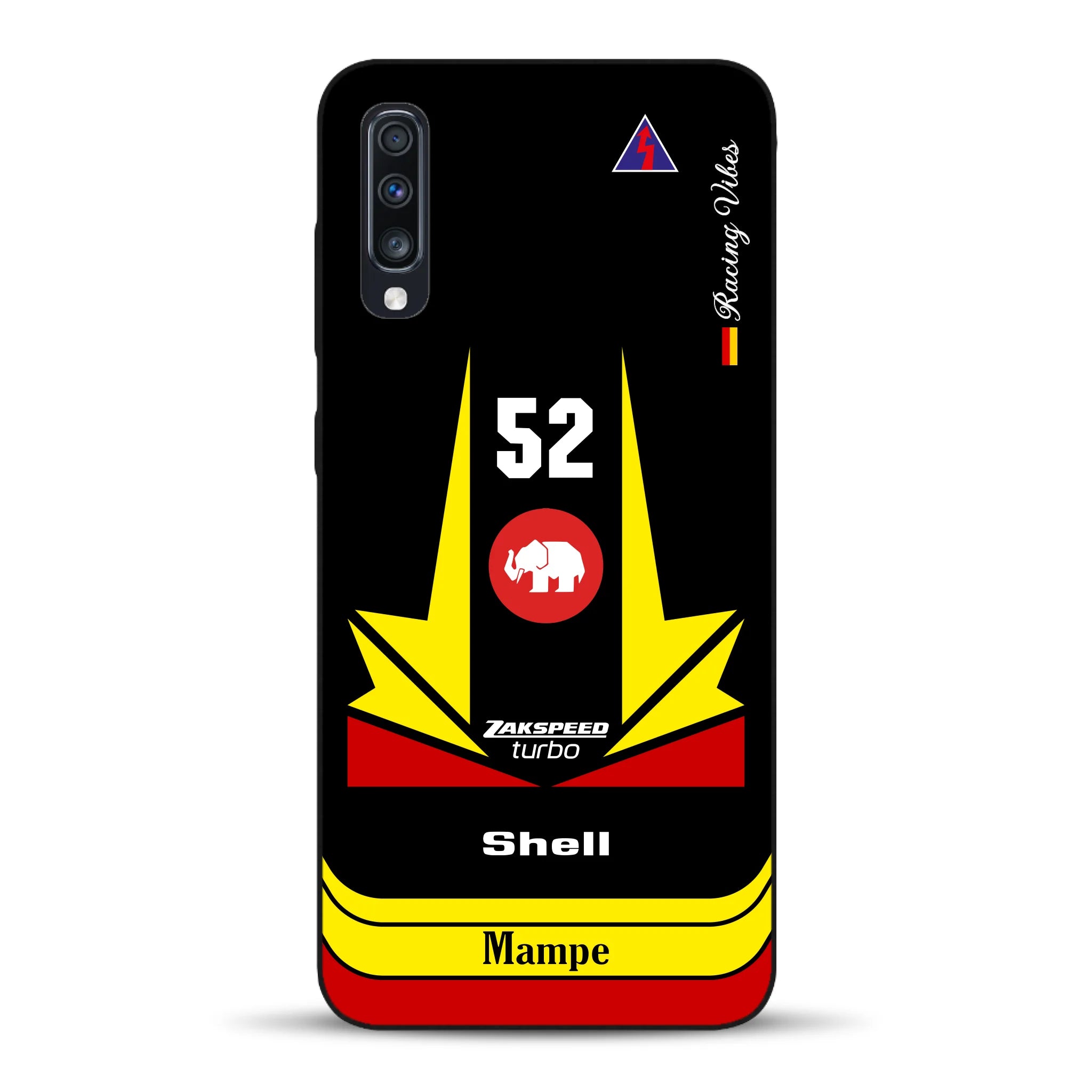 Ford Capri Turbo Gr. 5 DRM 1978 Hans Heyer Livery - Custodia per cellulare personalizzata per Samsung
