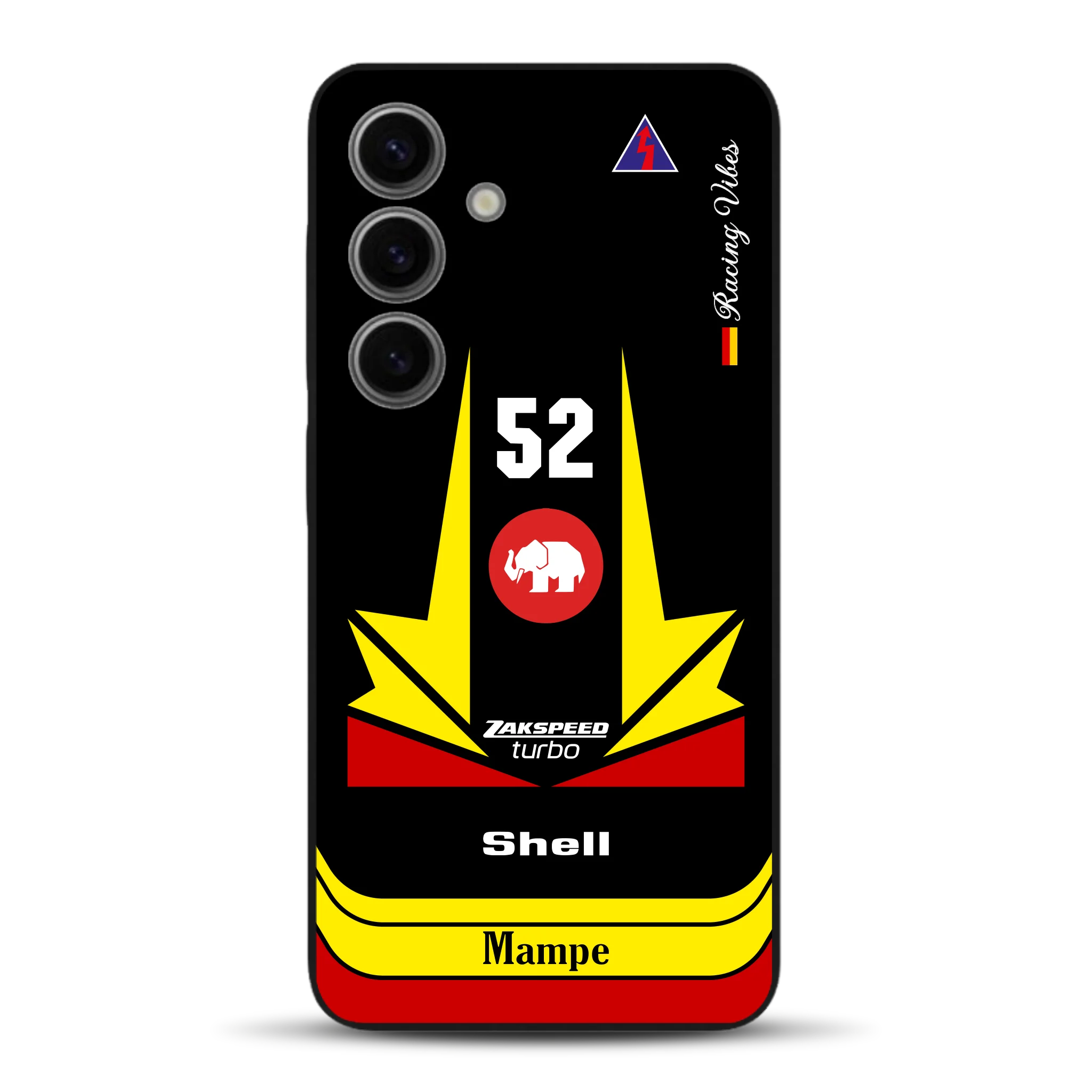 Ford Capri Turbo Gr. 5 DRM 1978 Hans Heyer Livery - Custodia per cellulare personalizzata per Samsung
