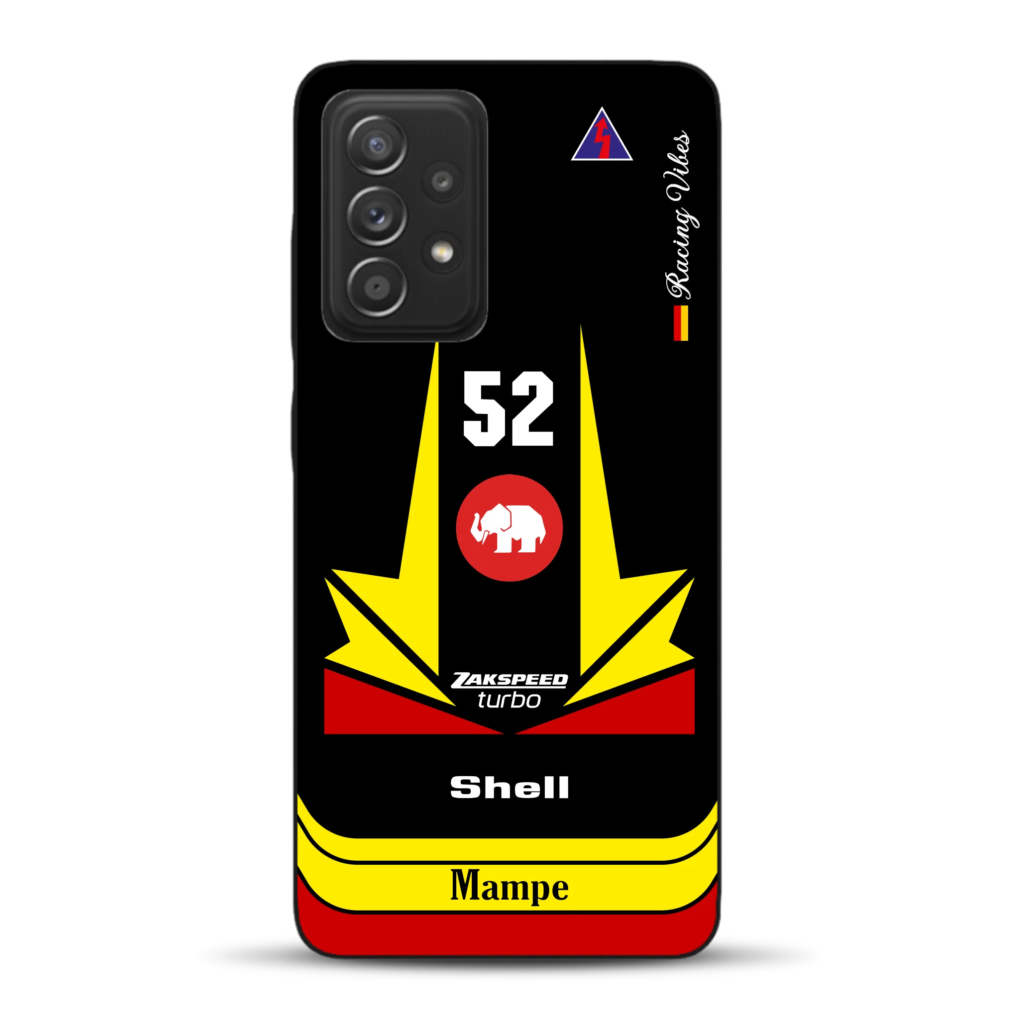 Ford Capri Turbo Gr. 5 DRM 1978 Hans Heyer Livery - Custodia per cellulare personalizzata per Samsung