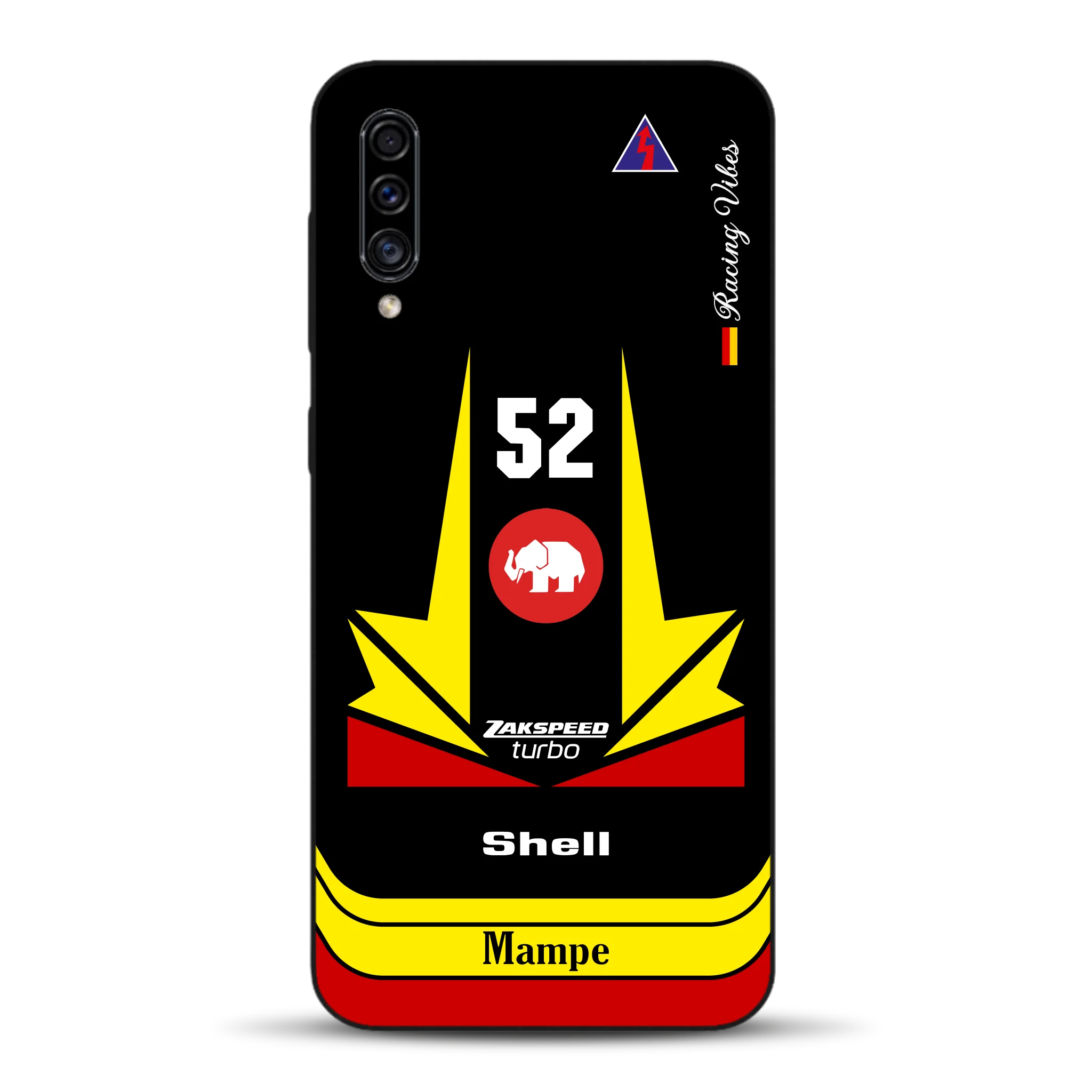 Ford Capri Turbo Gr. 5 DRM 1978 Hans Heyer Livery - Custodia per cellulare personalizzata per Samsung
