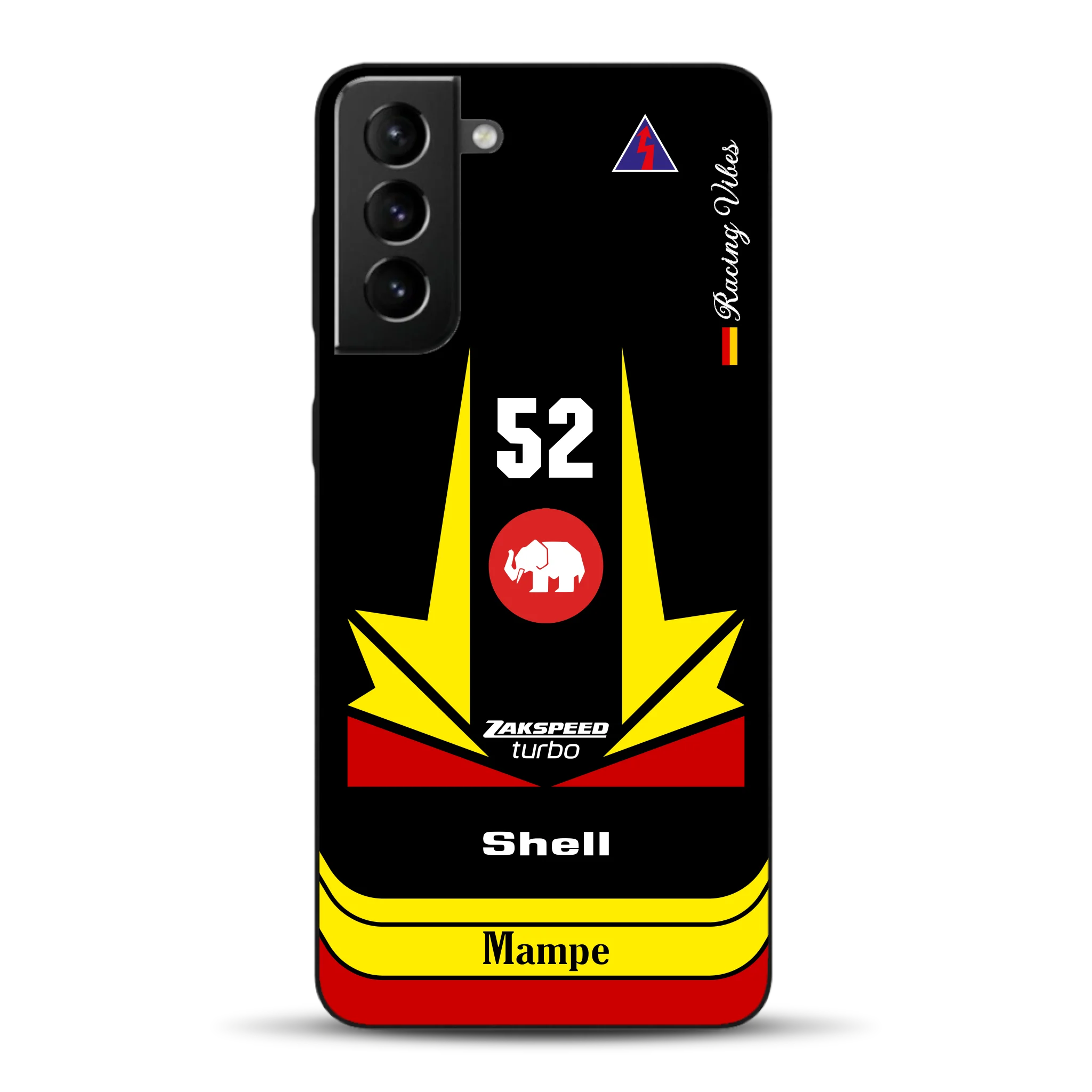 Ford Capri Turbo Gr. 5 DRM 1978 Hans Heyer Livery - Custodia per cellulare personalizzata per Samsung