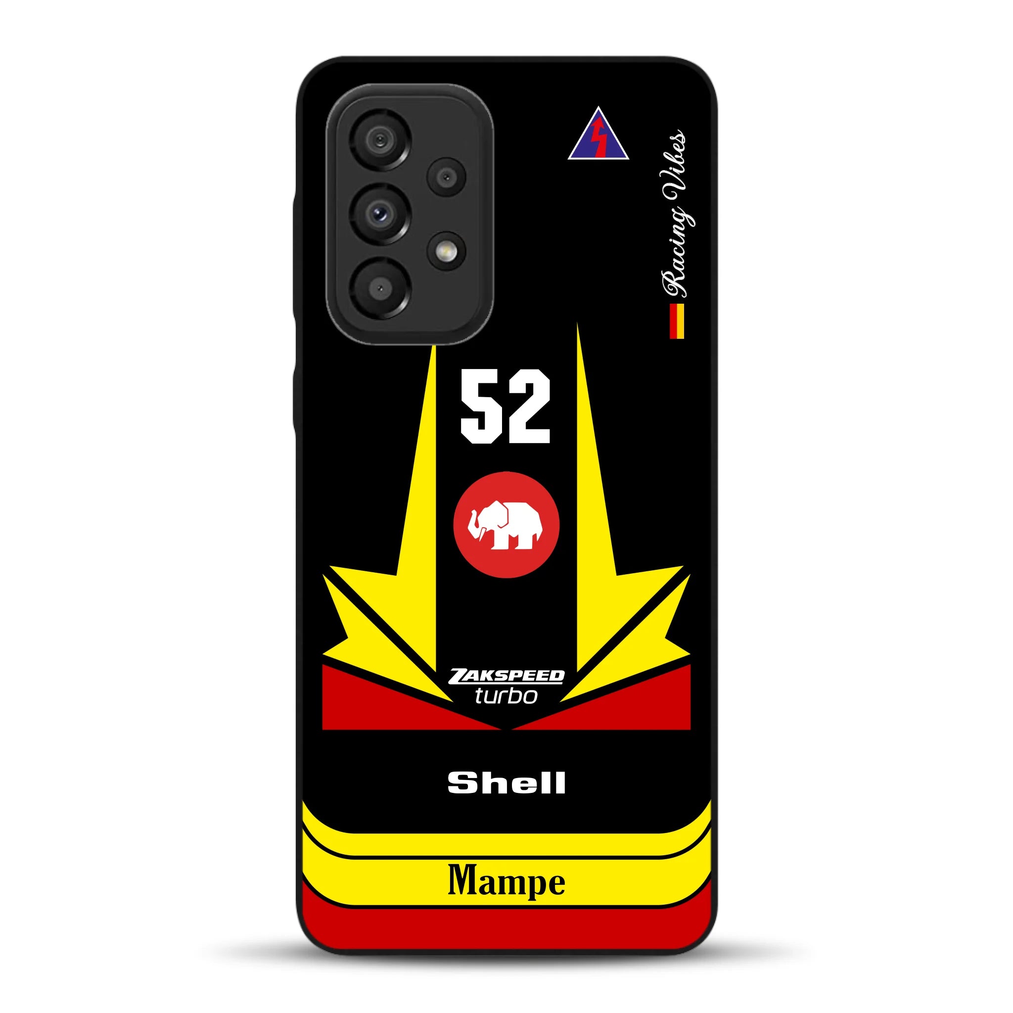 Ford Capri Turbo Gr. 5 DRM 1978 Hans Heyer Livery - Custodia per cellulare personalizzata per Samsung