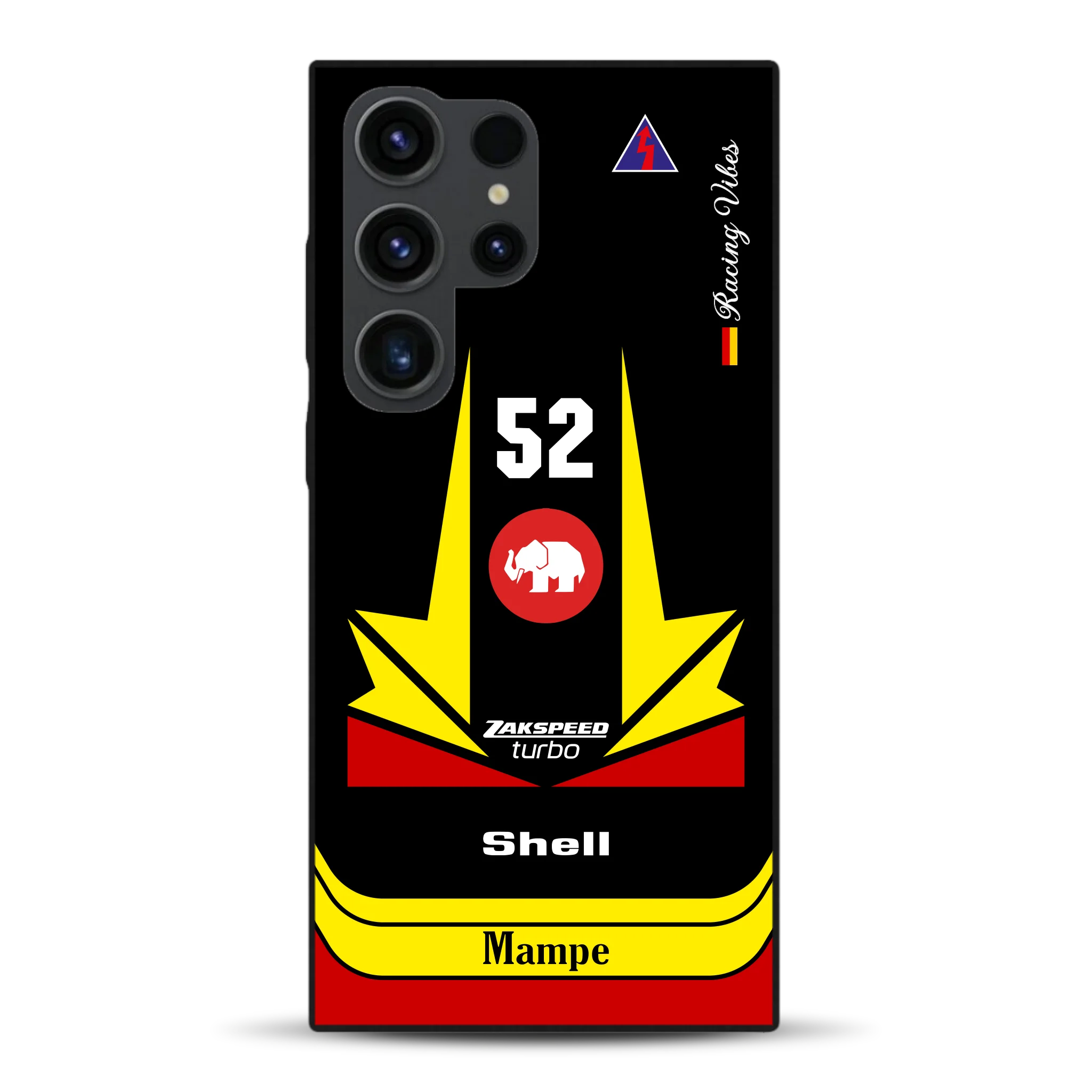 Ford Capri Turbo Gr. 5 DRM 1978 Hans Heyer Livery - Custodia per cellulare personalizzata per Samsung