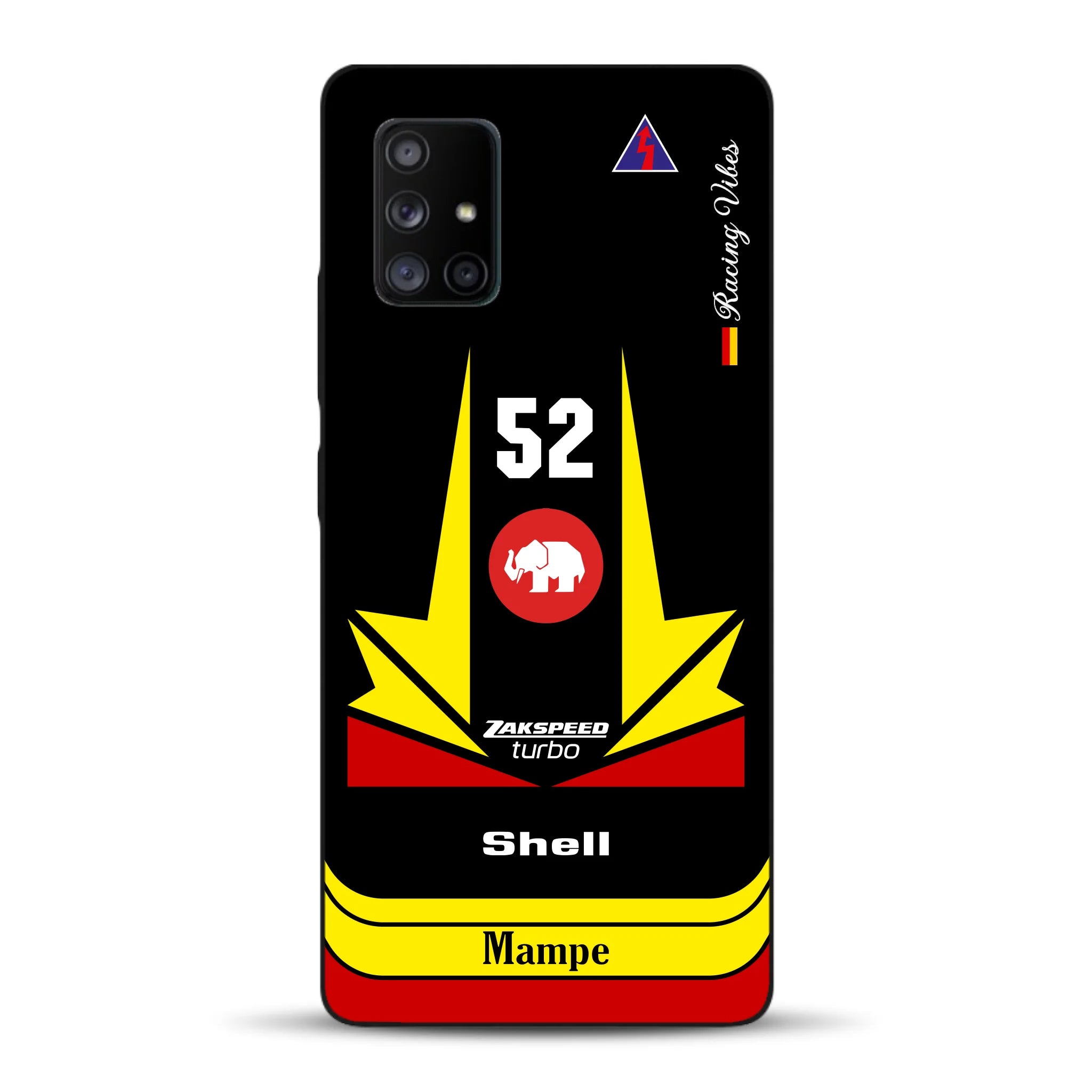 Ford Capri Turbo Gr. 5 DRM 1978 Hans Heyer Livery - Custodia per cellulare personalizzata per Samsung