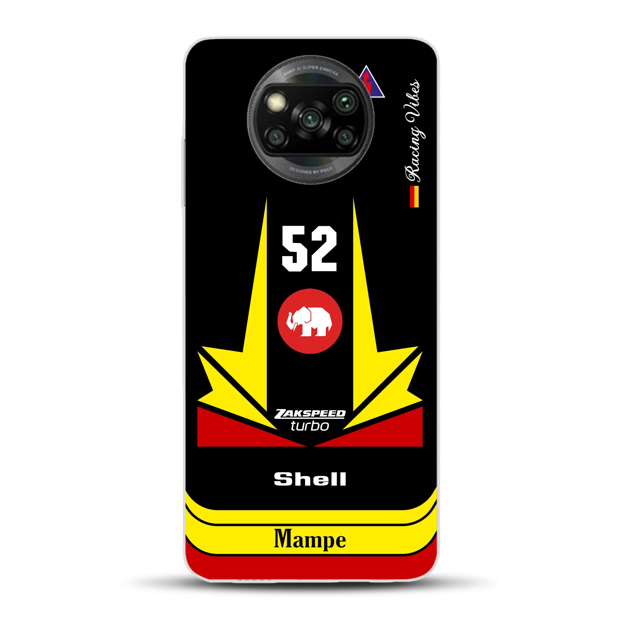 Ford Capri Turbo Gr. 5 DRM 1978 Hans Heyer Livery - Housse de téléphone portable personnalisée pour Xiaomi