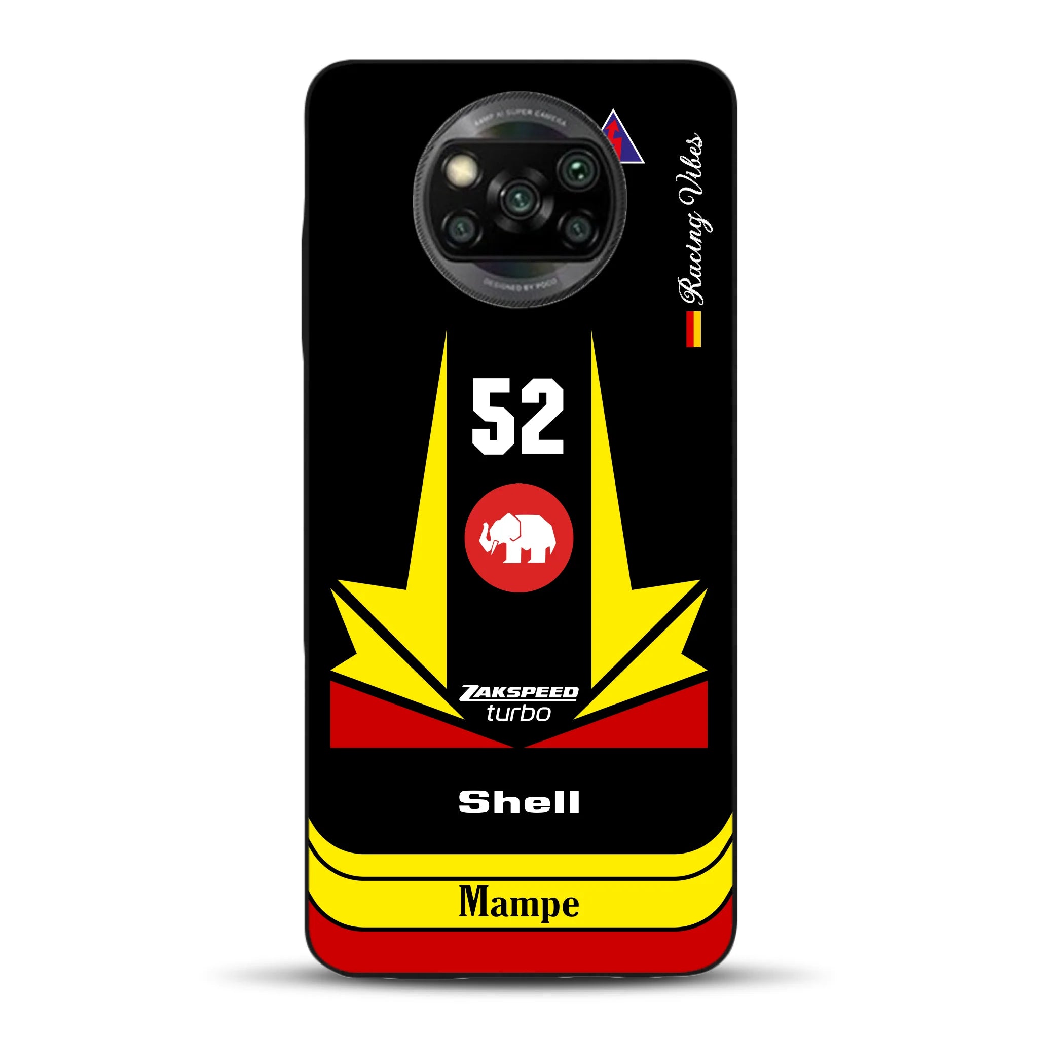 Ford Capri Turbo Gr. 5 DRM 1978 Hans Heyer Livery - Housse de téléphone portable personnalisée pour Xiaomi