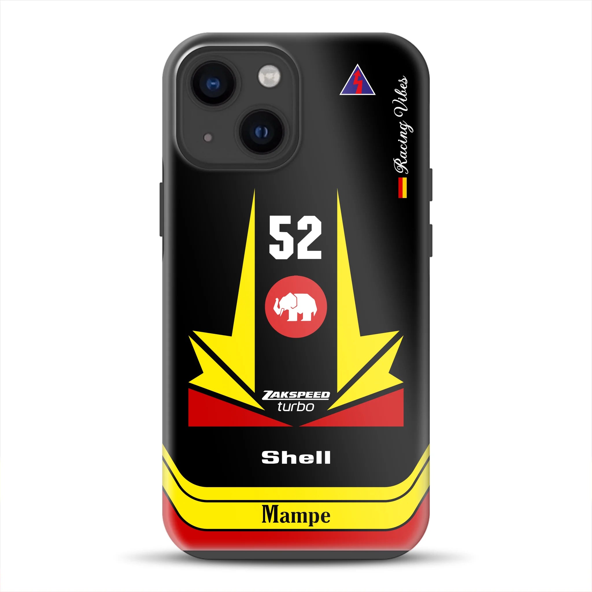 Ford Capri Turbo Gr. 5 DRM 1978 Hans Heyer Livery - Custodia premium personalizzata per iPhone