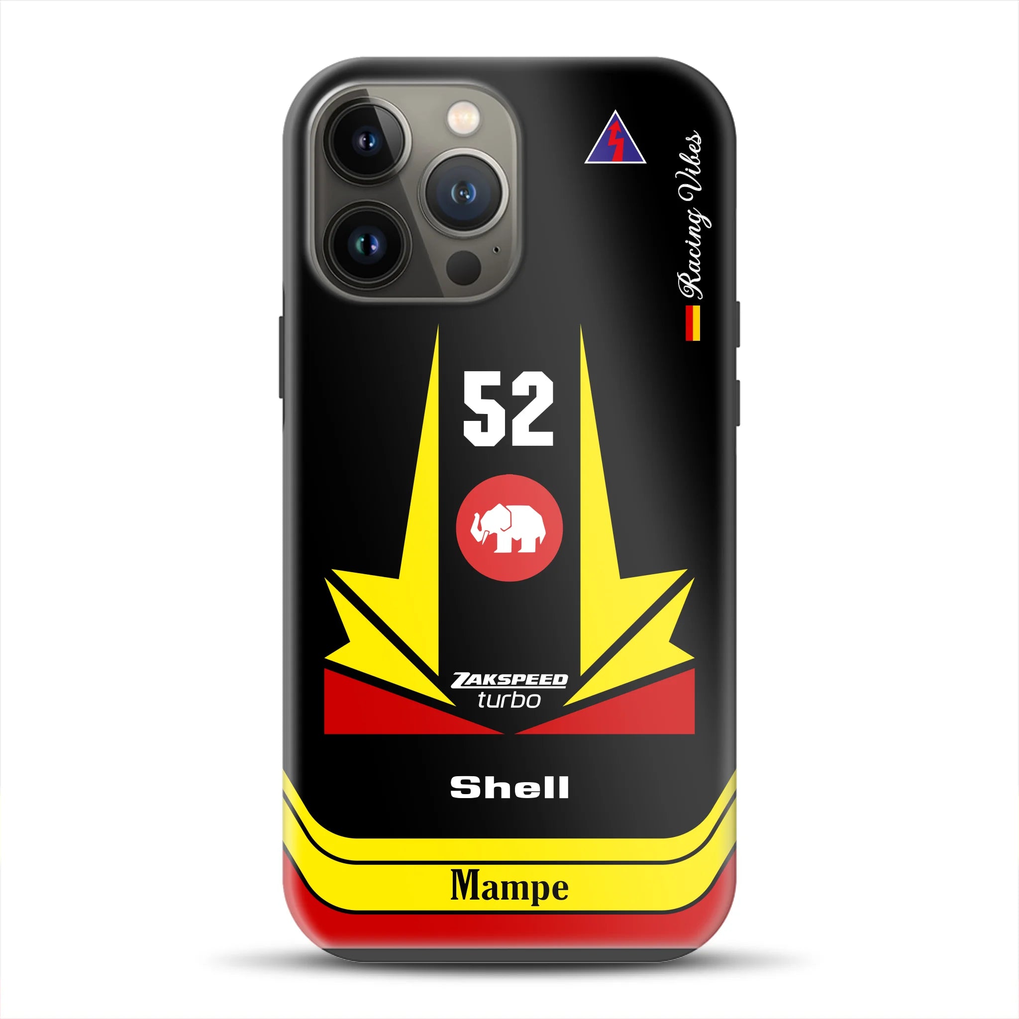 Ford Capri Turbo Gr. 5 DRM 1978 Hans Heyer Livery - Custodia premium personalizzata per iPhone