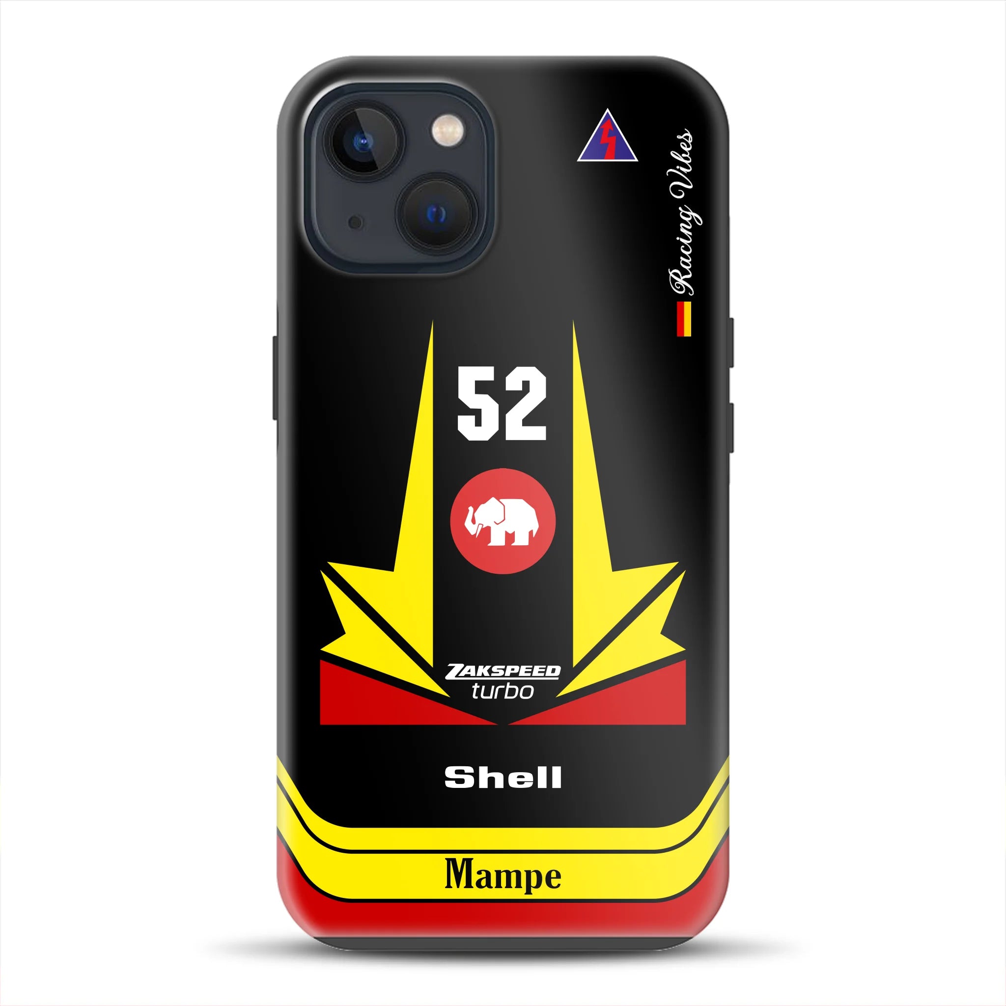 Ford Capri Turbo Gr. 5 DRM 1978 Hans Heyer Livery - Custodia premium personalizzata per iPhone