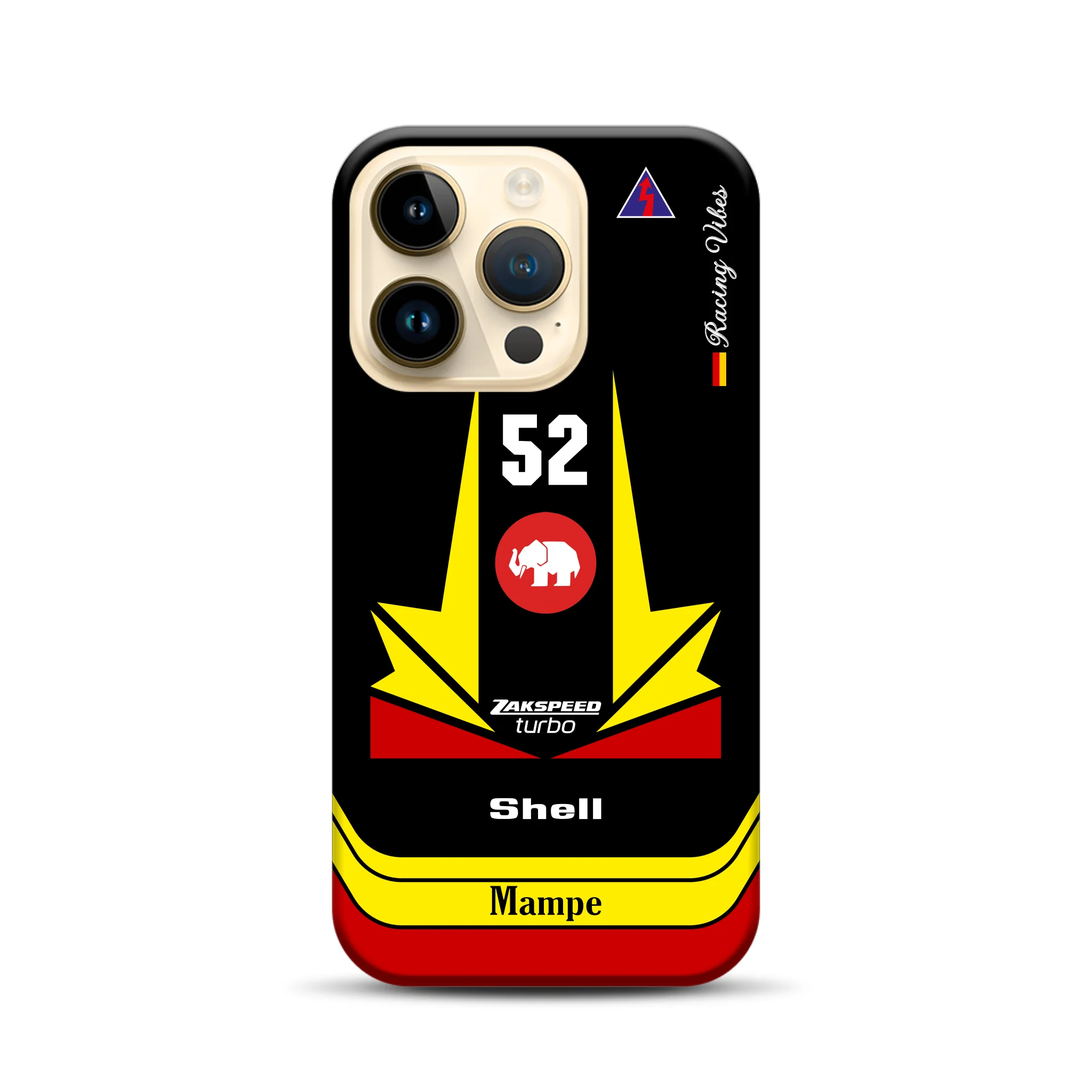 Ford Capri Turbo Gr. 5 DRM 1978 Hans Heyer Livery - Custodia premium personalizzata per iPhone