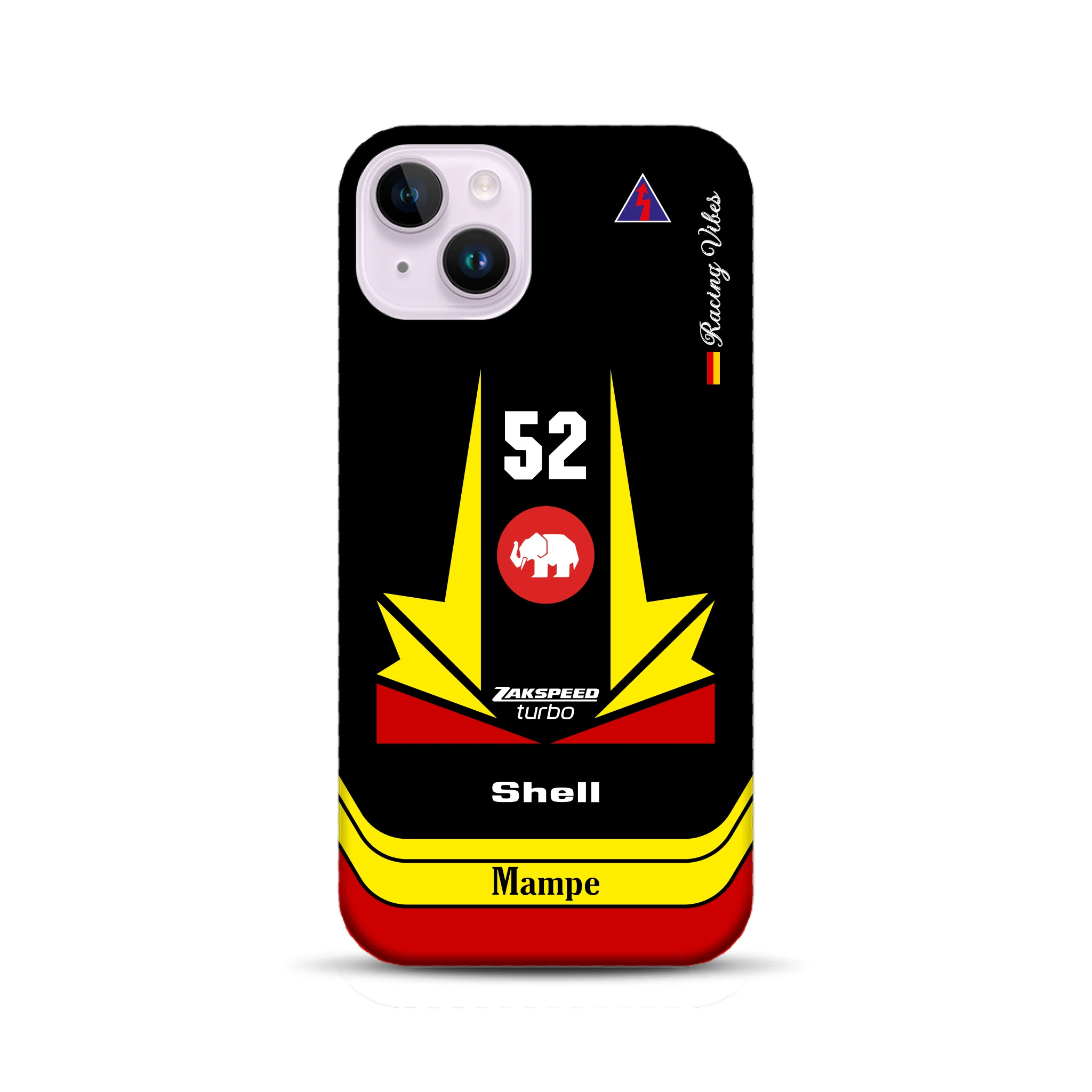 Ford Capri Turbo Gr. 5 DRM 1978 Hans Heyer Livery - Custodia premium personalizzata per iPhone