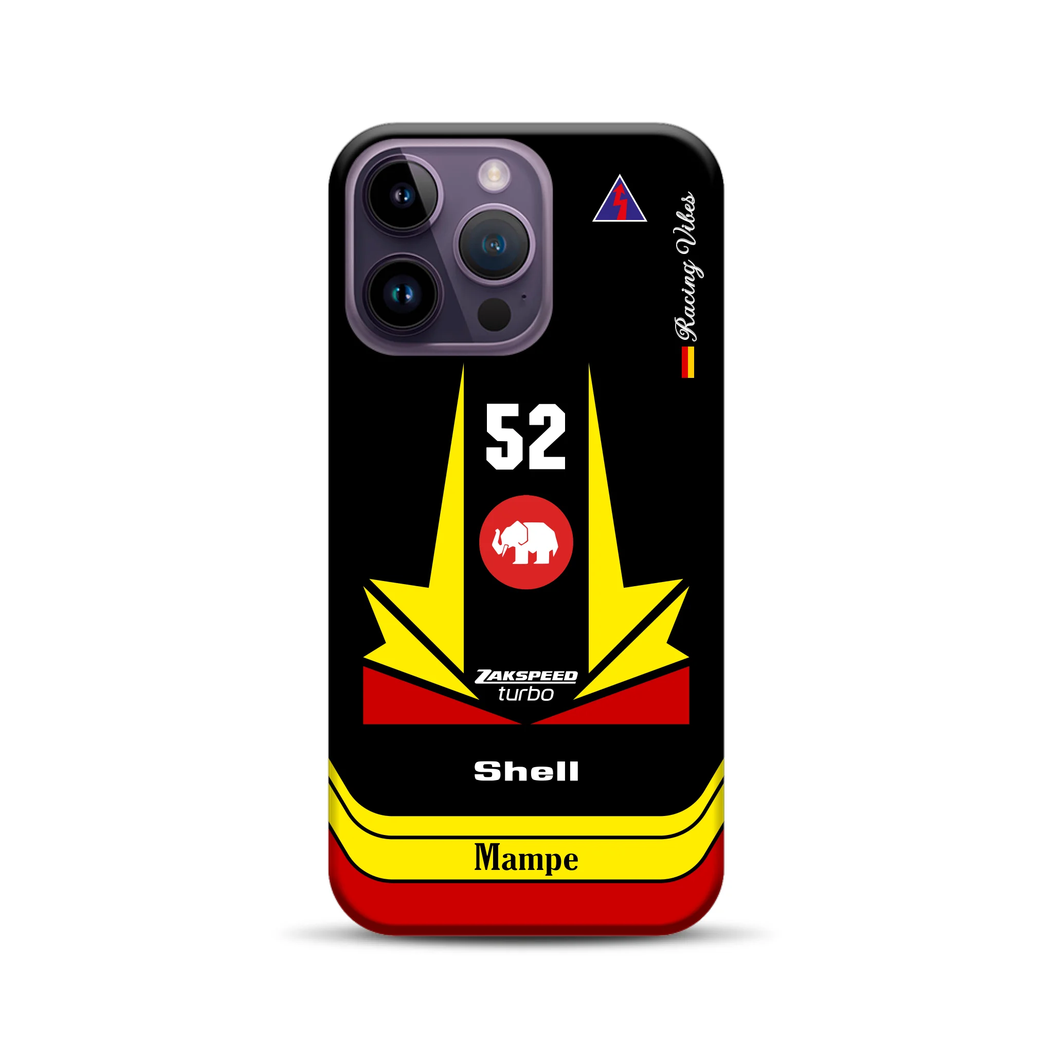 Ford Capri Turbo Gr. 5 DRM 1978 Hans Heyer Livery - Custodia premium personalizzata per iPhone