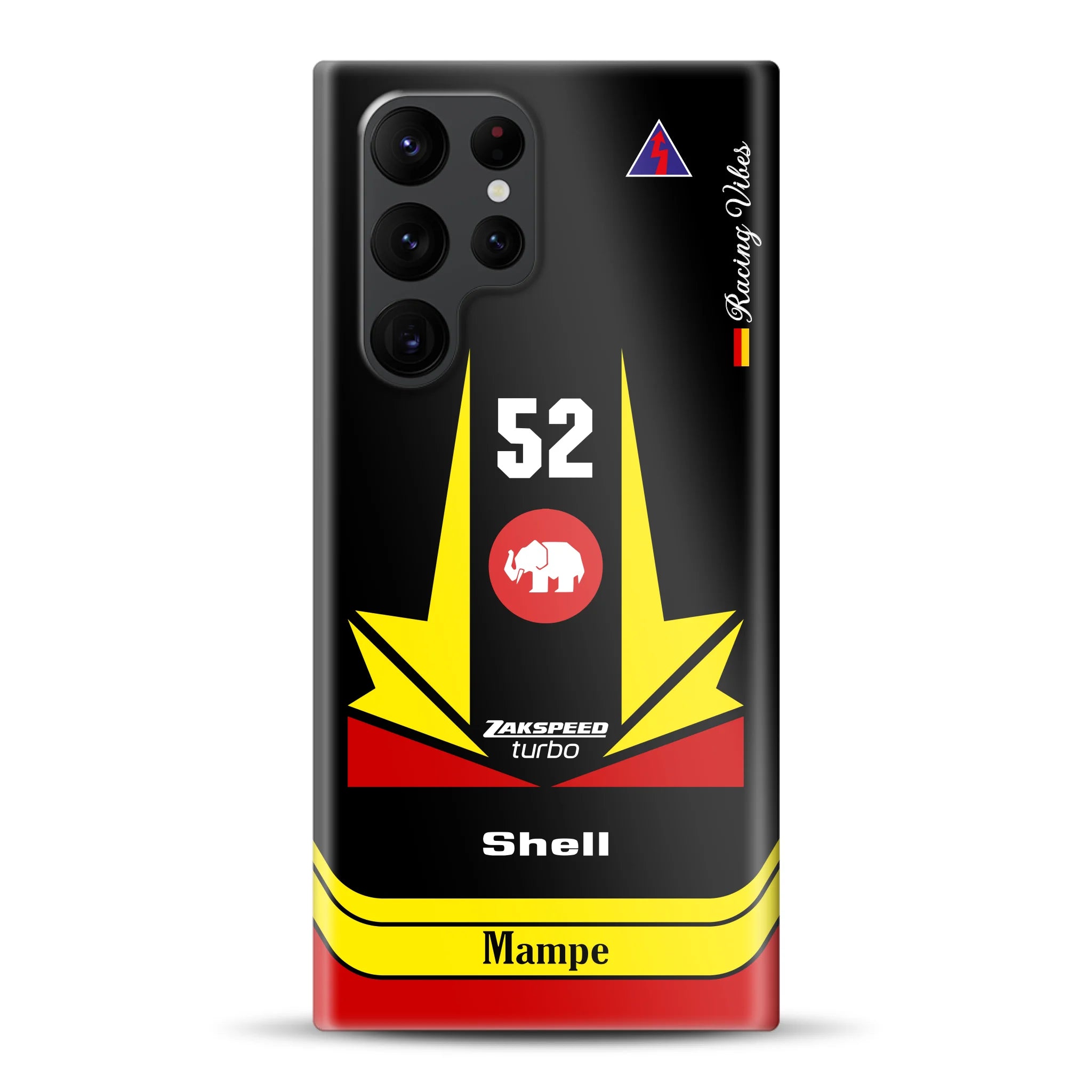Ford Capri Turbo Gruppe 5 DRM 1978 Hans Heyer Livery - Individuelle Hardcase Hülle für Samsung