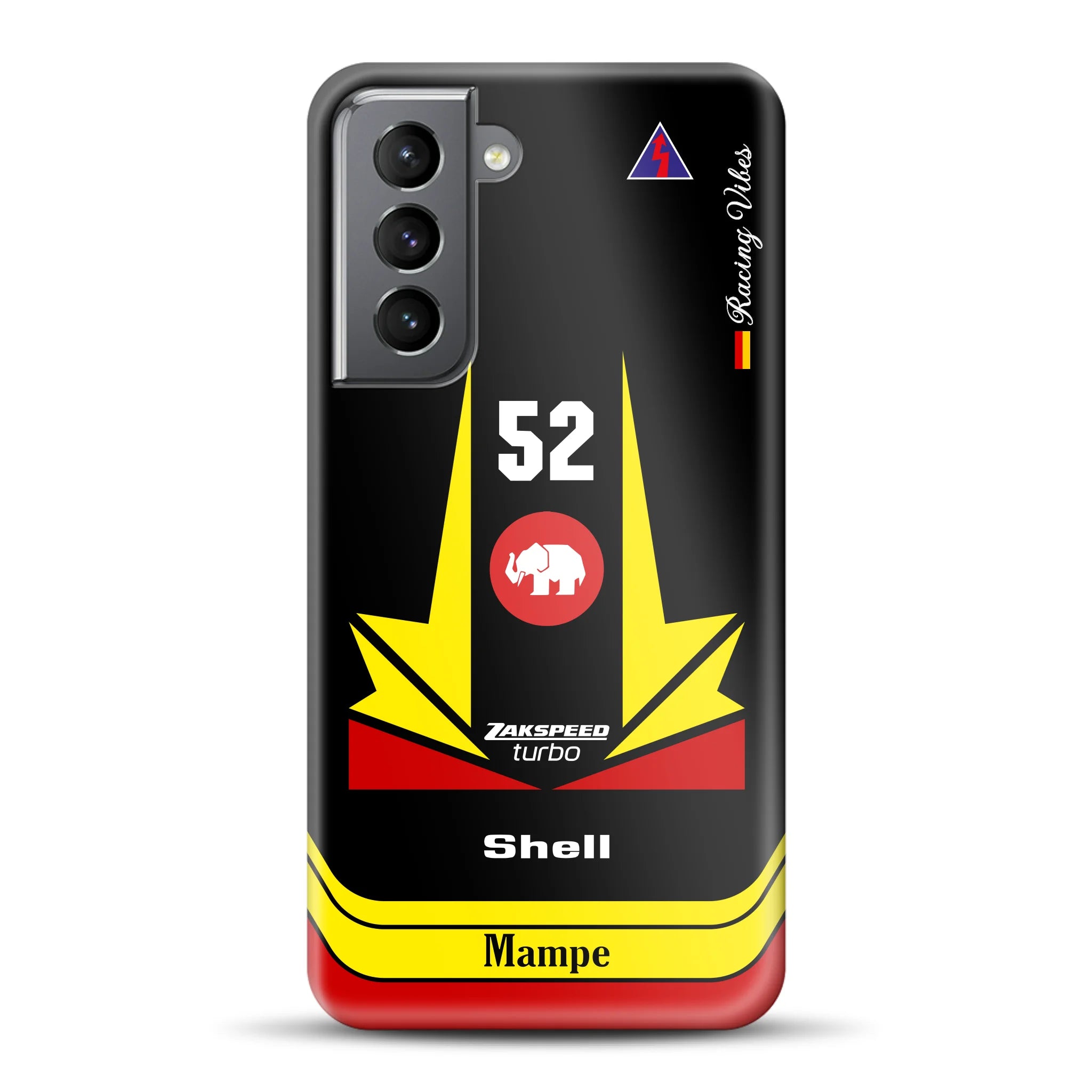 Ford Capri Turbo Gruppe 5 DRM 1978 Hans Heyer Livery - Individuelle Hardcase Hülle für Samsung