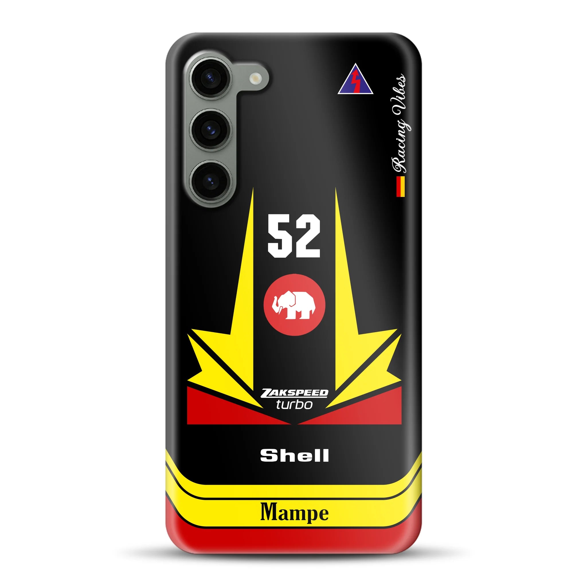 Ford Capri Turbo Gruppe 5 DRM 1978 Hans Heyer Livery - Individuelle Hardcase Hülle für Samsung