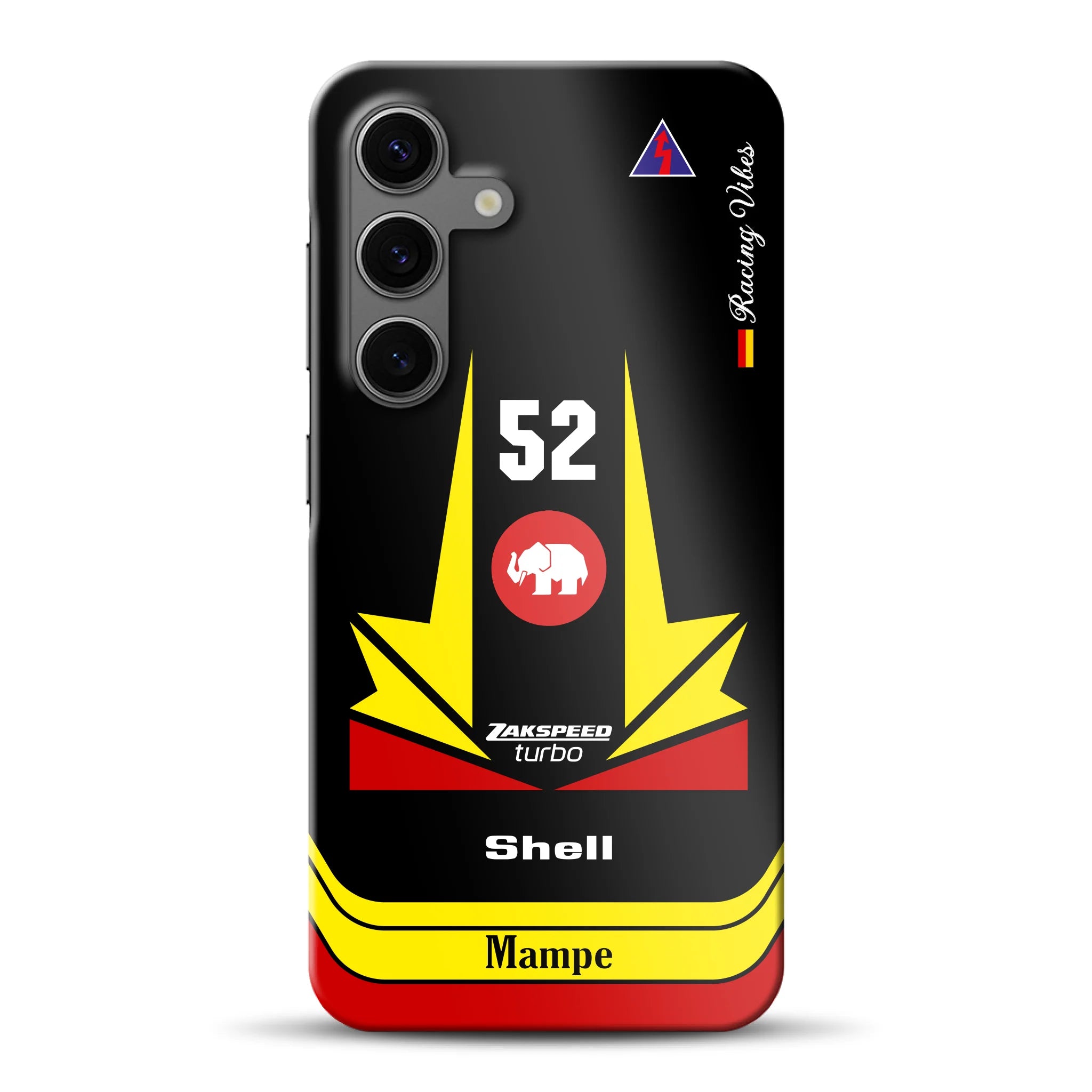 Ford Capri Turbo Gruppe 5 DRM 1978 Hans Heyer Livery - Individuelle Hardcase Hülle für Samsung