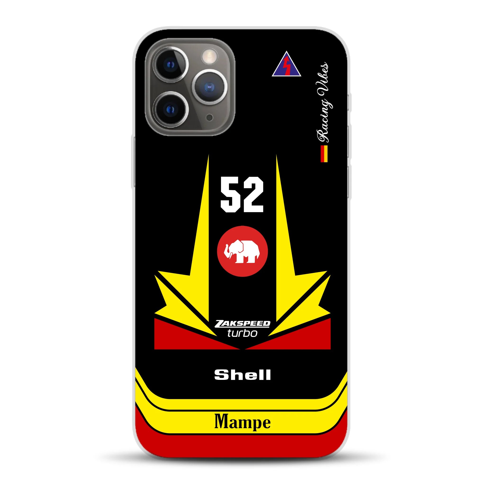 Ford Capri Turbo Gr. 5 DRM 1978 Hans Heyer Livery - Custodia per cellulare personalizzata per iPhone