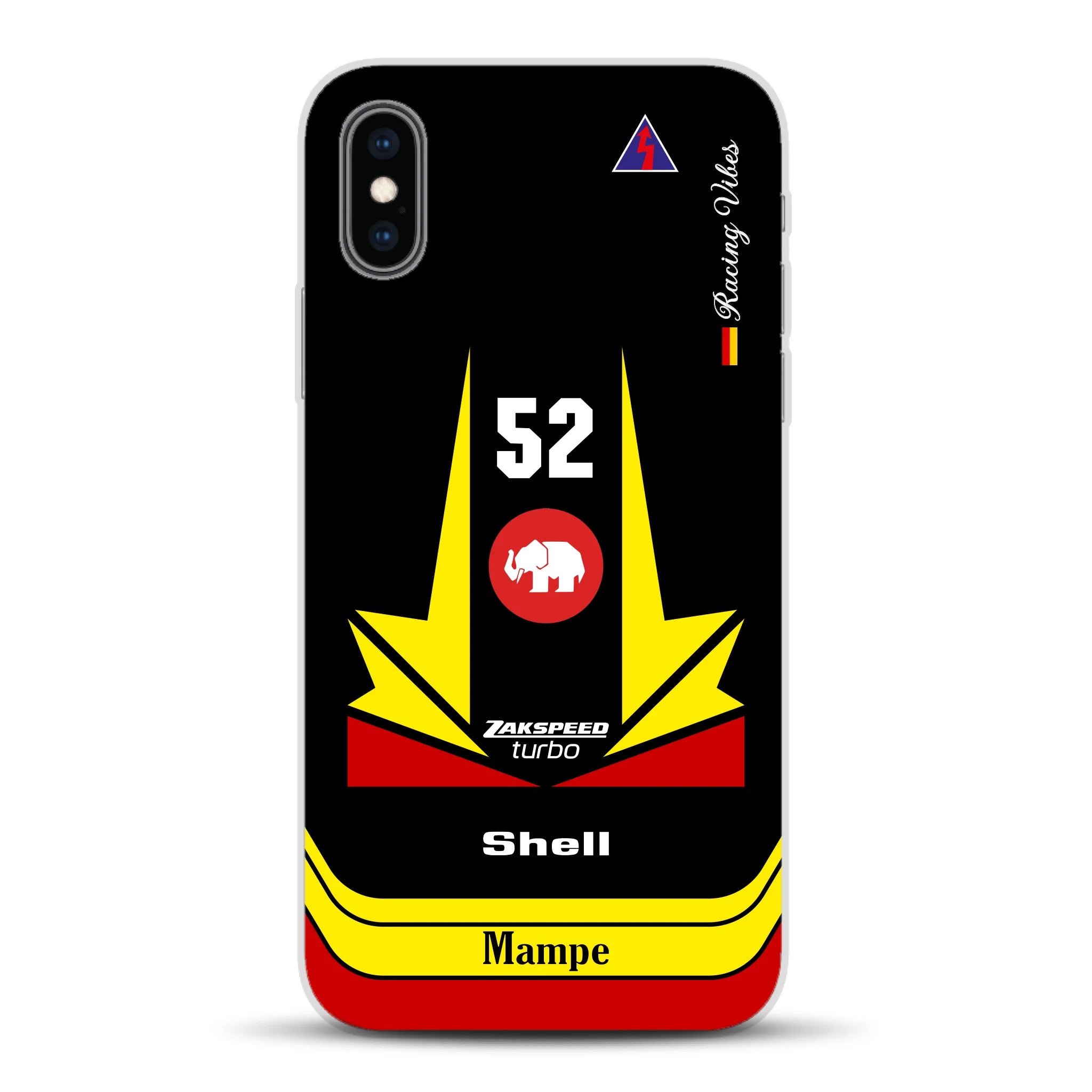 Ford Capri Turbo Gruppe 5 DRM 1978 Hans Heyer Livery - Individuelle Handyhülle für iPhone