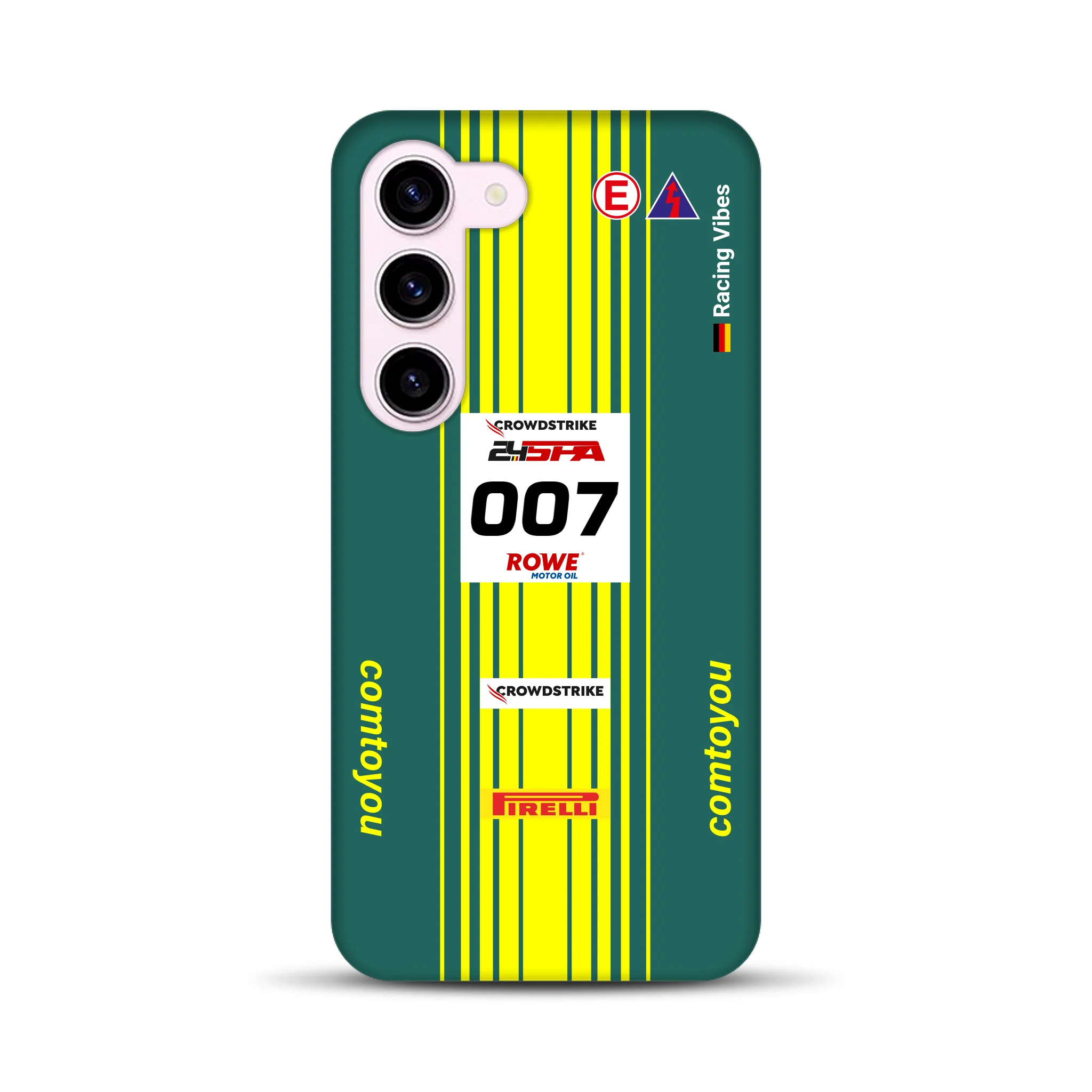Vantage AMR GT3 Evo #007 Livery - Individuelle Premium Hülle für Samsung