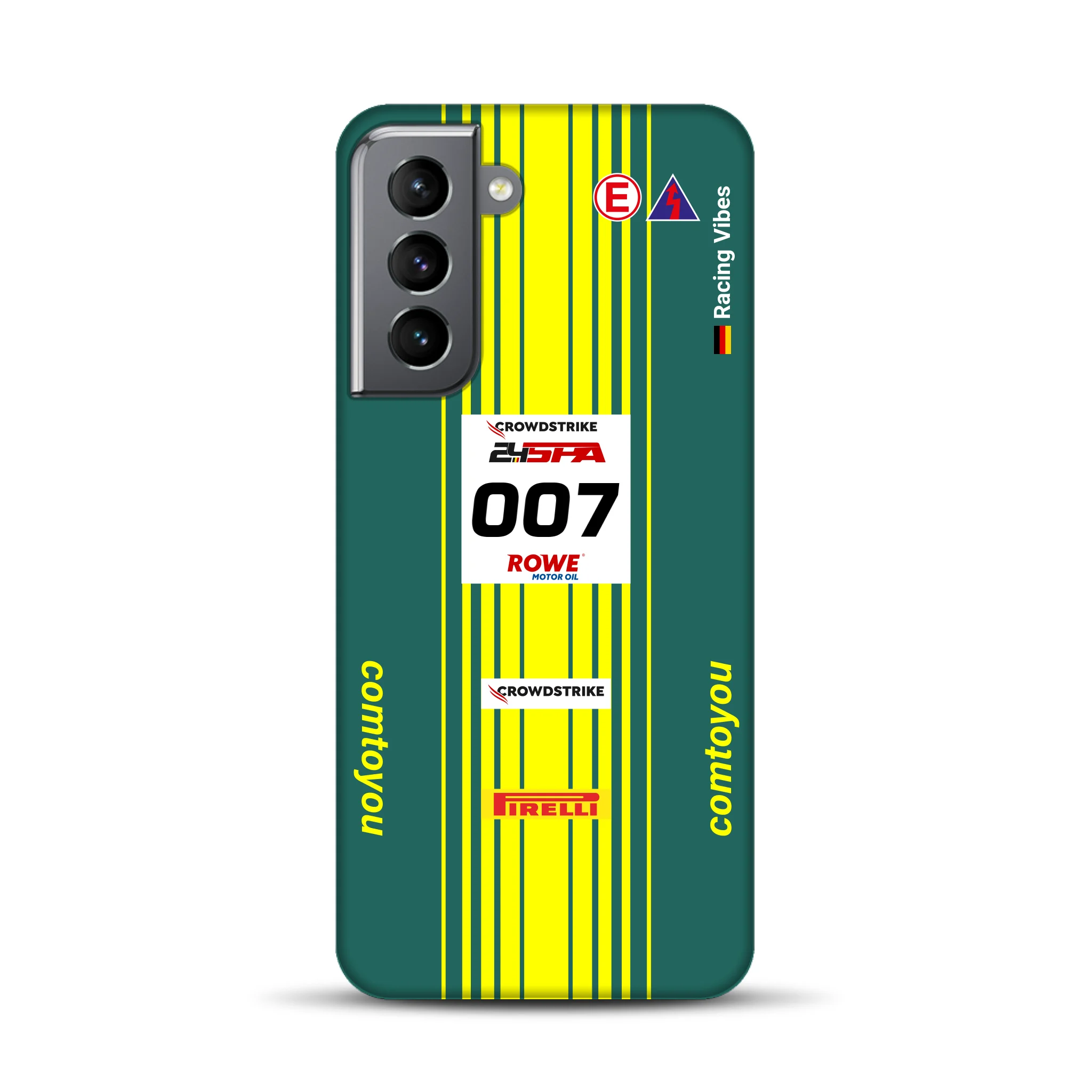 Vantage AMR GT3 Evo #007 Livery - Individuelle Premium Hülle für Samsung