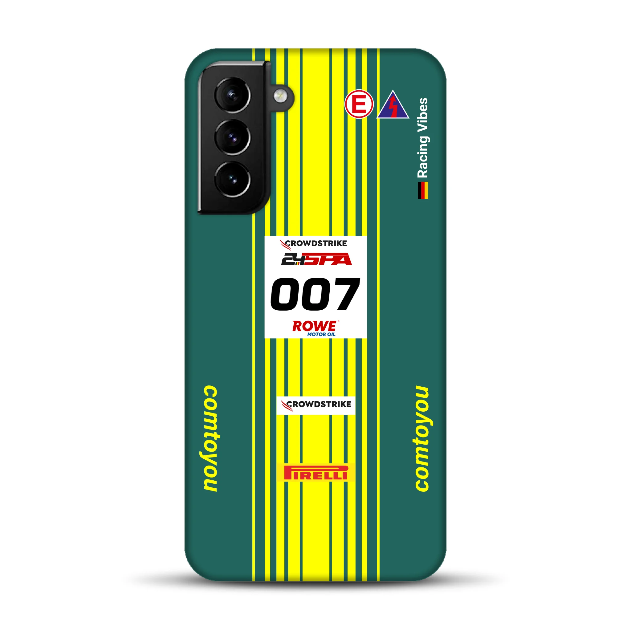 Vantage AMR GT3 Evo #007 Livery - Individuelle Premium Hülle für Samsung