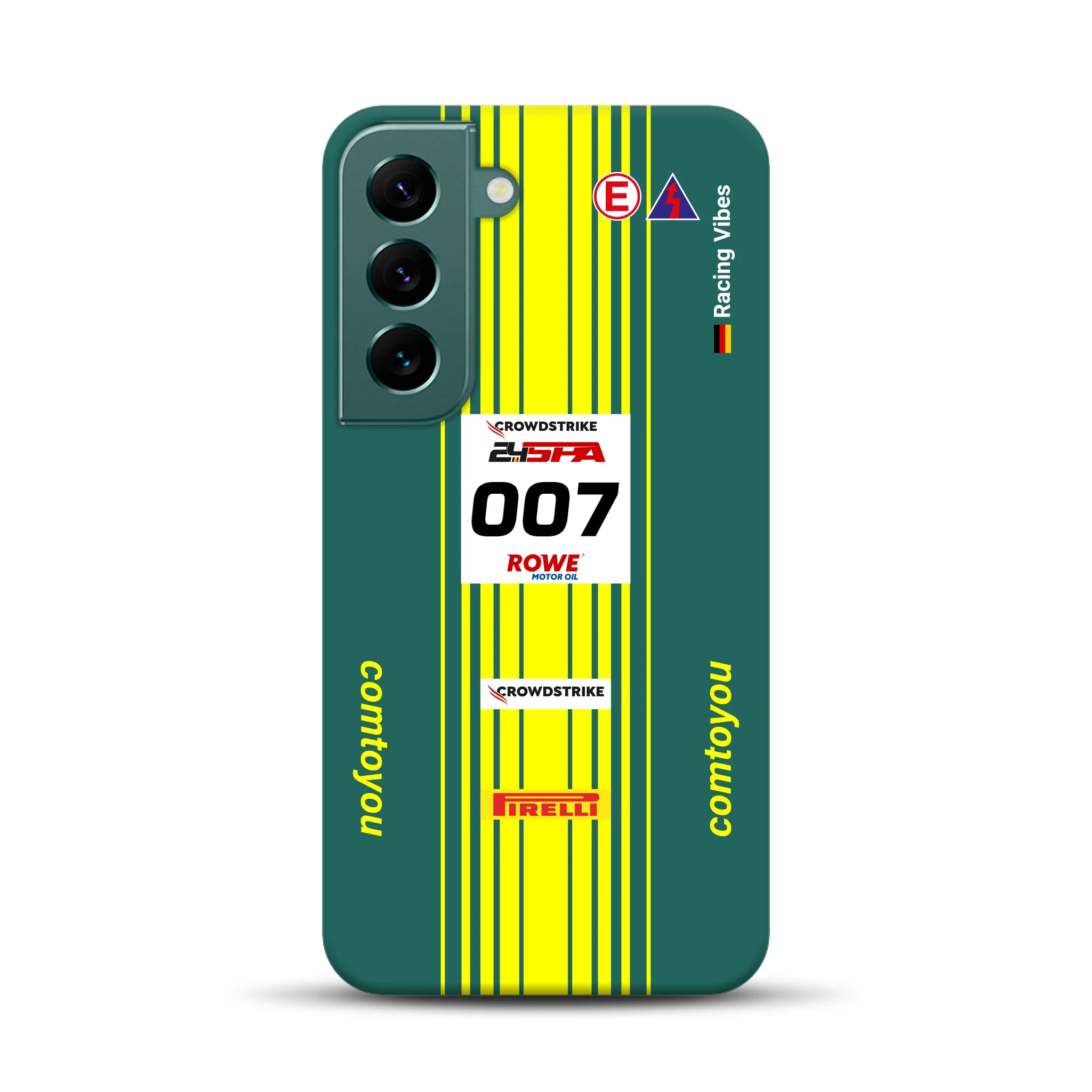 Vantage AMR GT3 Evo #007 Livery - Individuelle Premium Hülle für Samsung