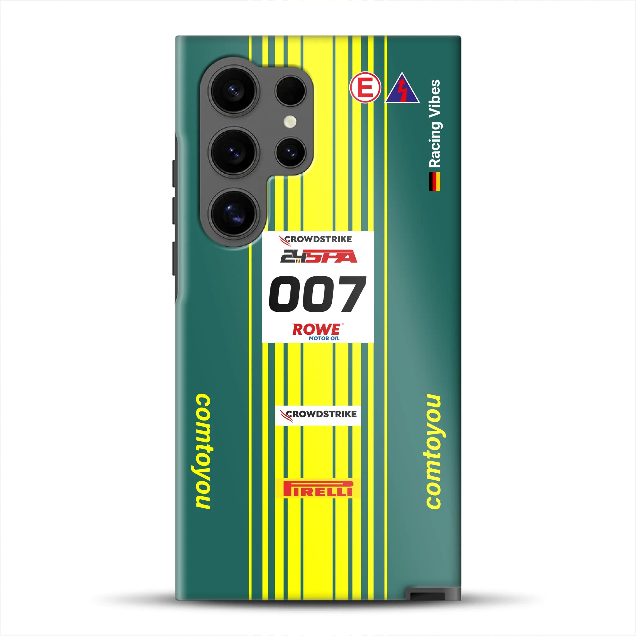Vantage AMR GT3 Evo #007 Livery - Individuelle Premium Hülle für Samsung